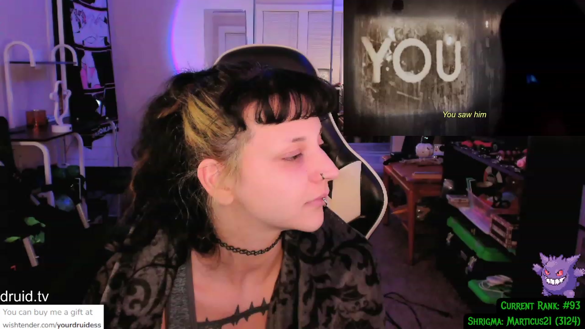 Gallery image thumbnail from YourDruidess's myfreecams stream on, 01/02/2024, 09:02 image 12 of 20