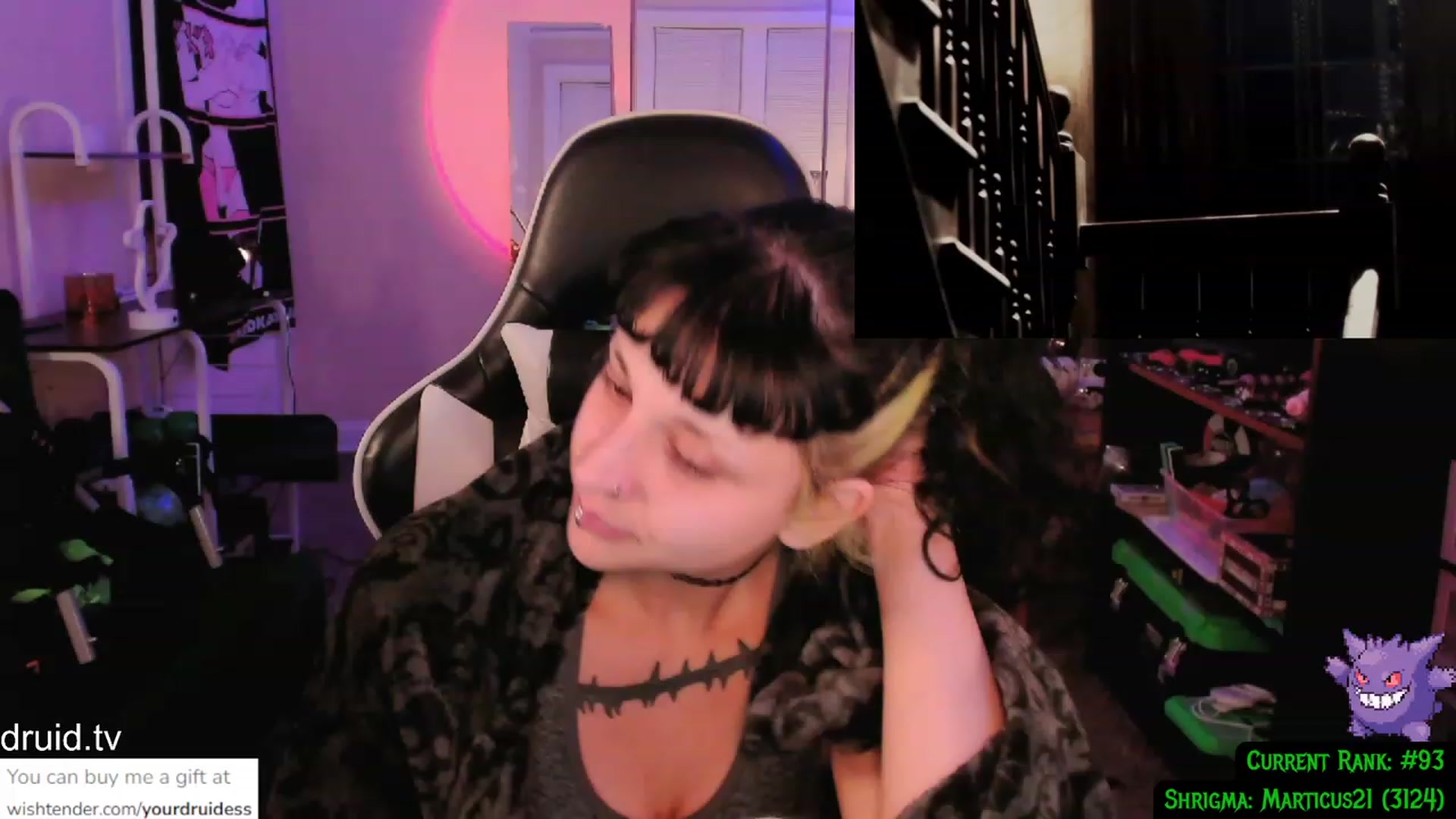Gallery image thumbnail from YourDruidess's myfreecams stream on, 01/02/2024, 09:02 image 5 of 20