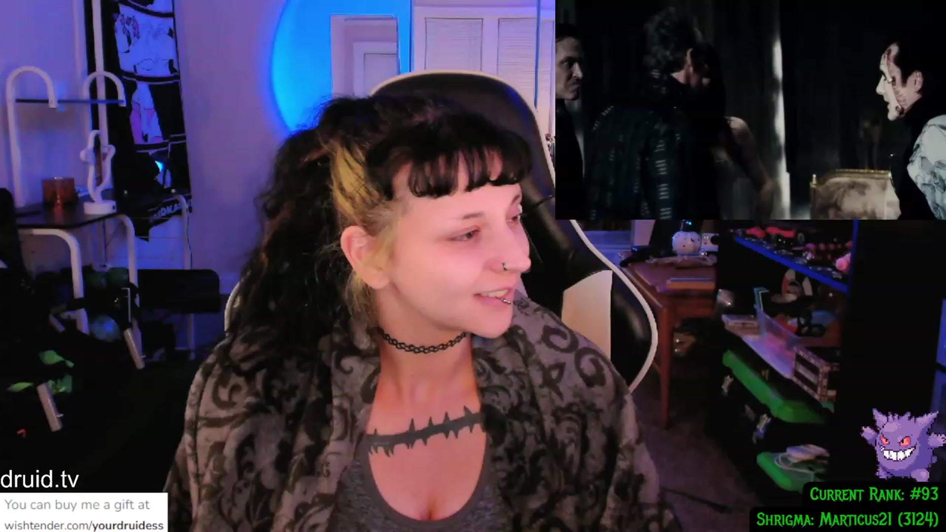 Gallery image thumbnail from YourDruidess's myfreecams stream on, 01/02/2024, 09:02 image 2 of 20