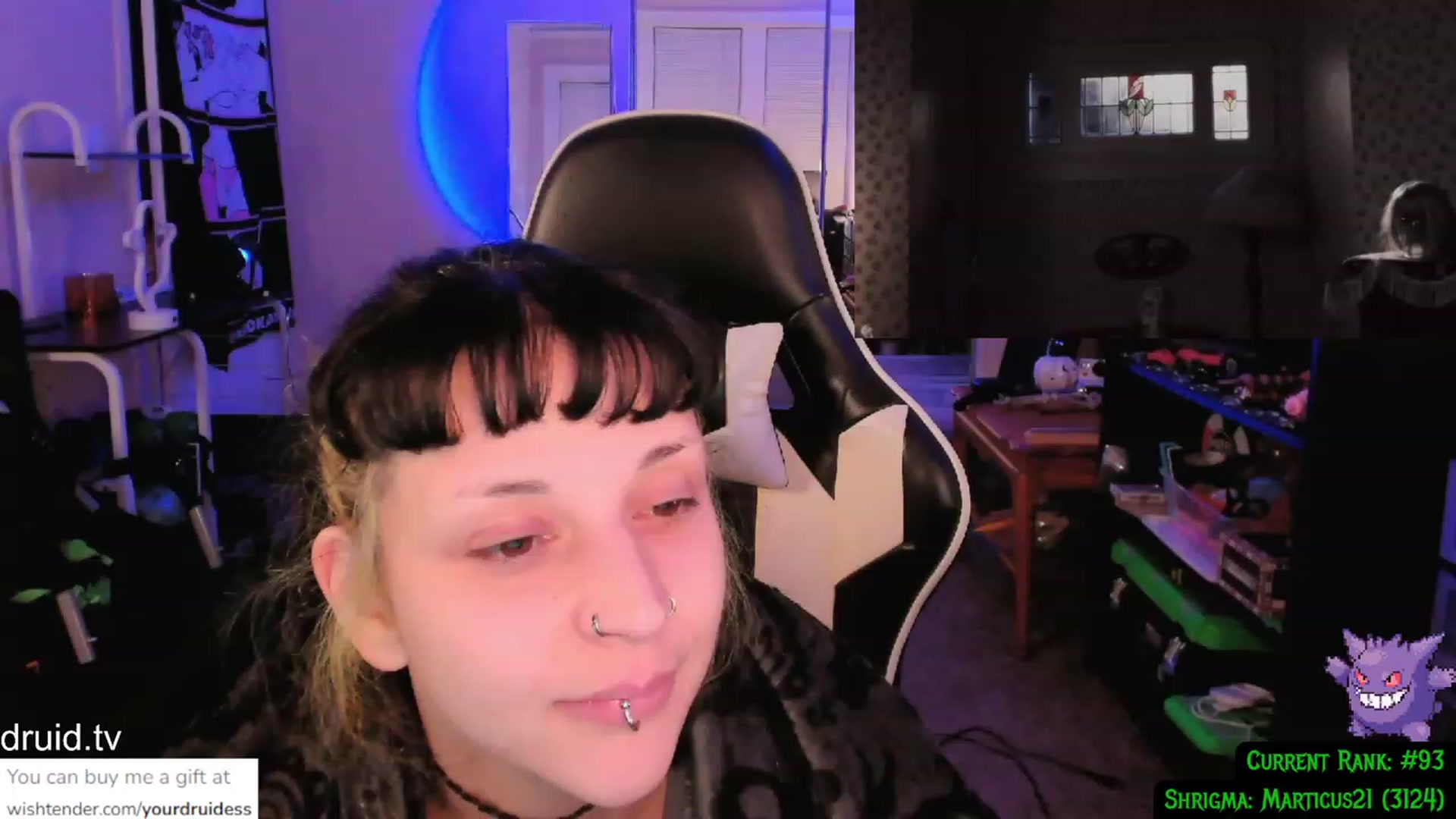 Gallery image thumbnail from YourDruidess's myfreecams stream on, 01/02/2024, 09:02 image 9 of 20