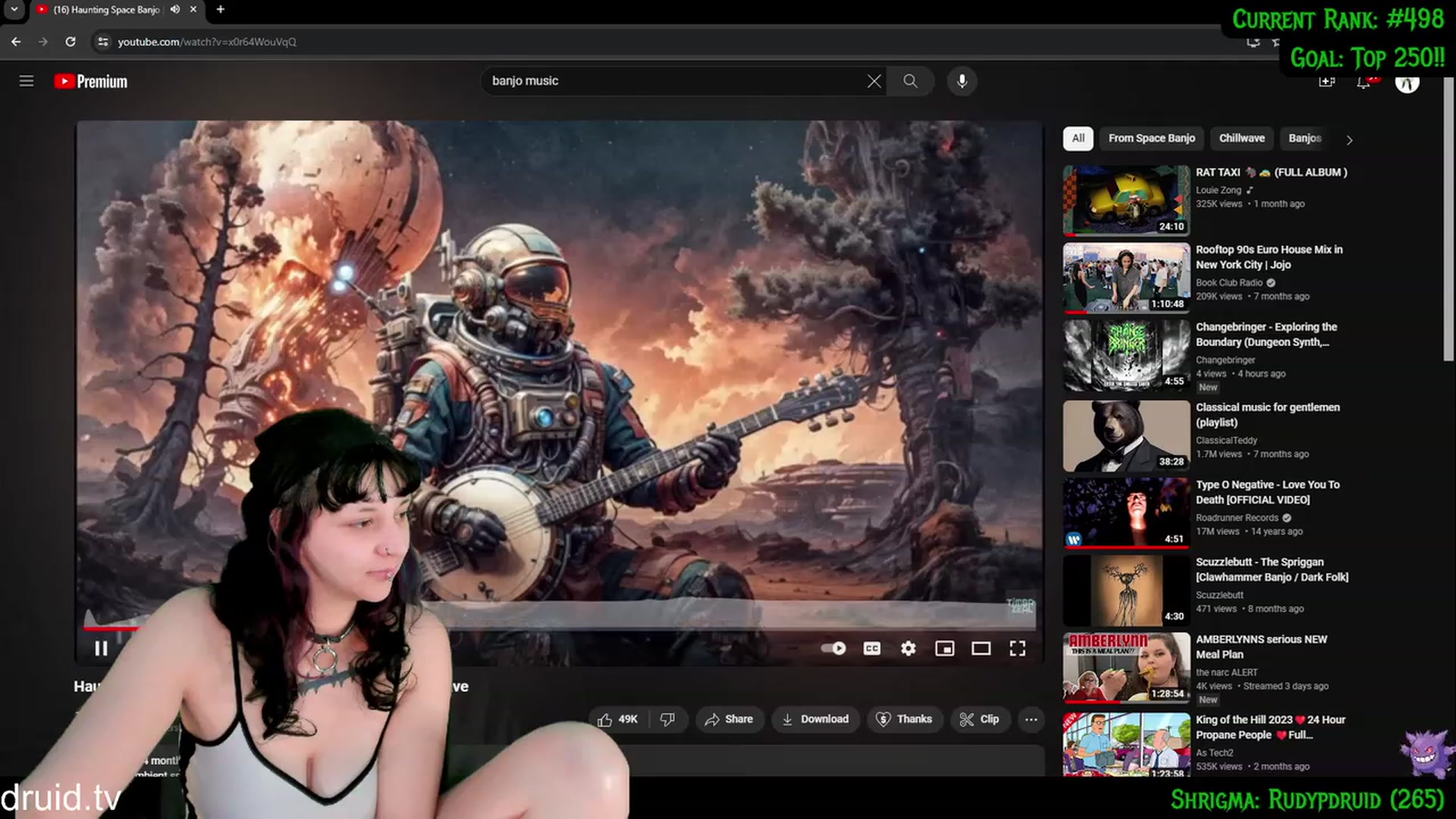 Gallery image thumbnail from YourDruidess's myfreecams stream on, 03/03/2024, 03:48 image 12 of 20