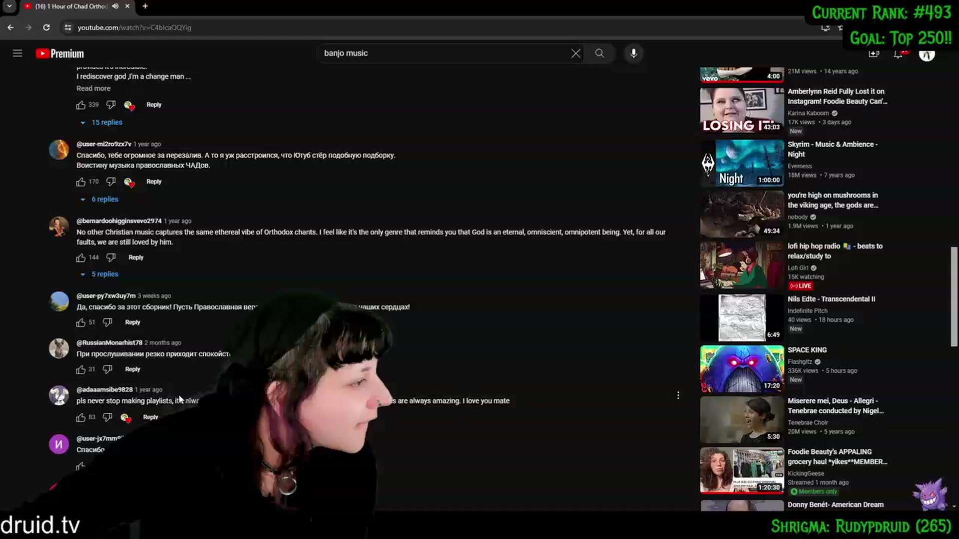 Gallery image thumbnail from YourDruidess's myfreecams stream on, 03/03/2024, 03:48 image 10 of 20