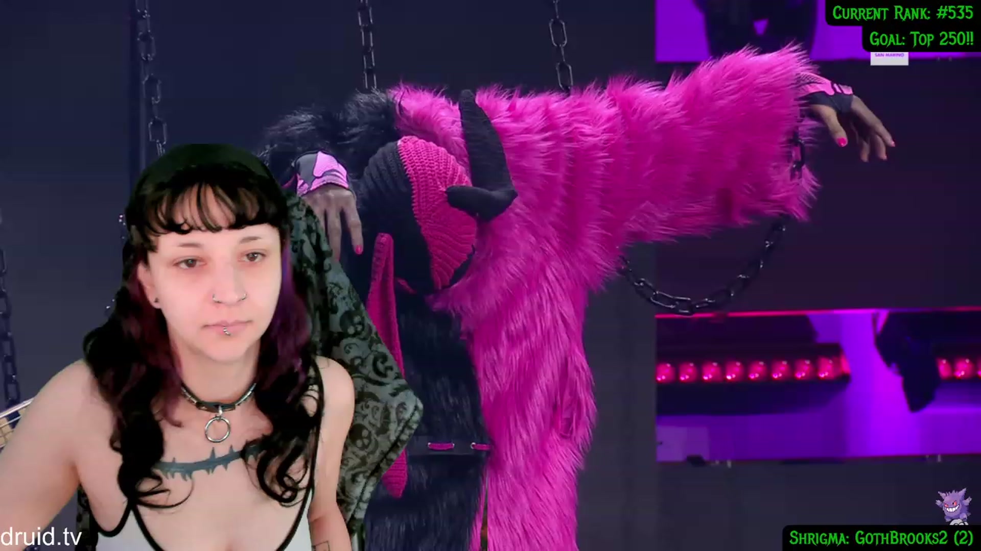 Gallery image thumbnail from YourDruidess's myfreecams stream on, 03/03/2024, 03:48 image 2 of 20