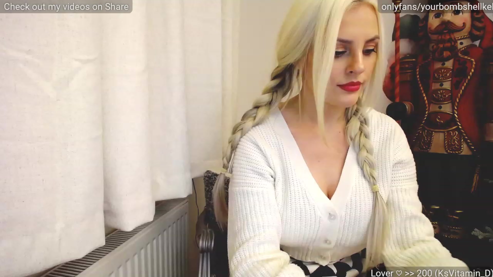 Gallery image thumbnail from YourVitaminK's myfreecams stream on, 01/09/2023, 22:48 image 17 of 20