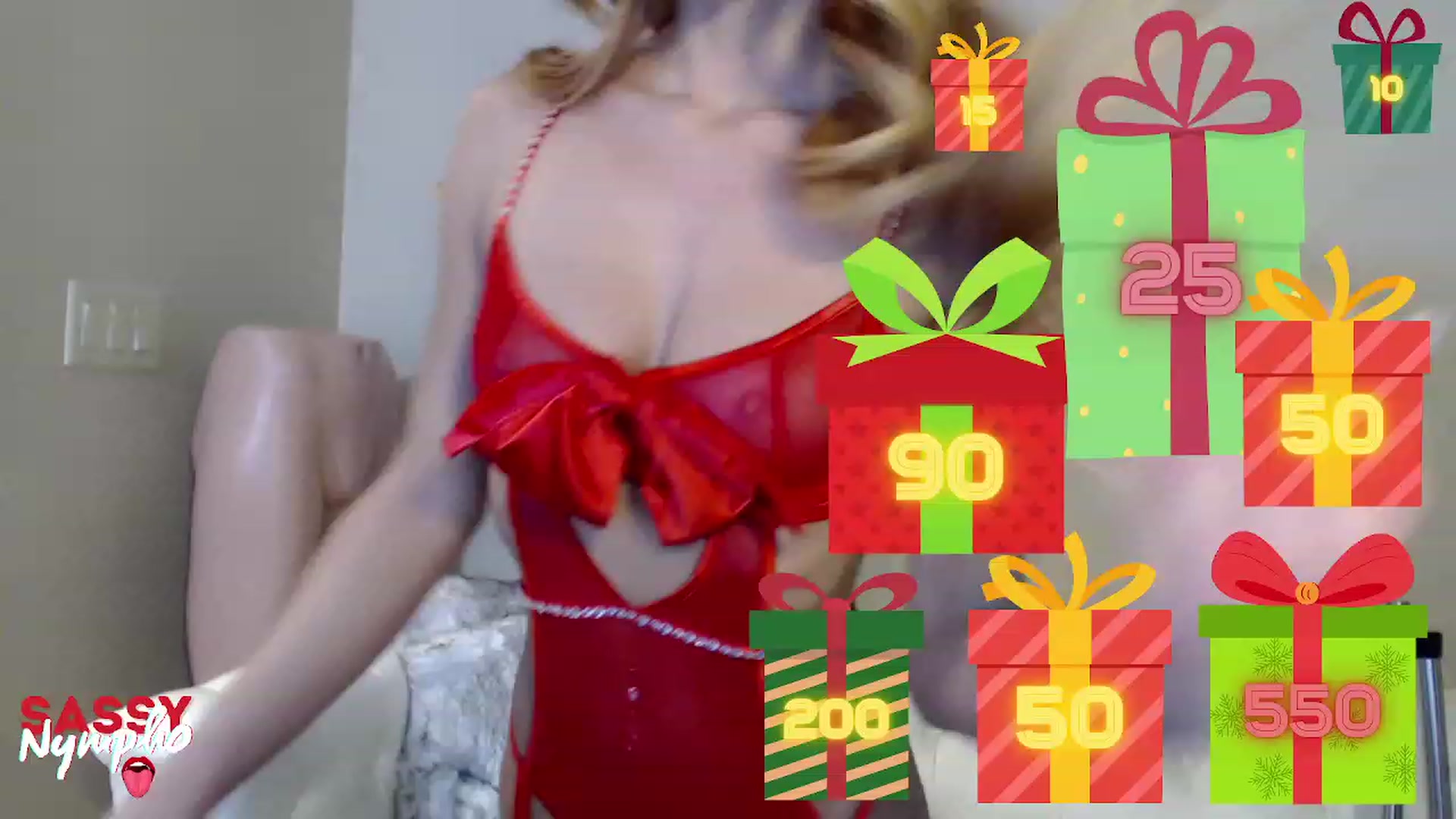 Gallery image thumbnail from YourXmasGift's myfreecams stream on, 12/22/2022, 15:21 image 1 of 20