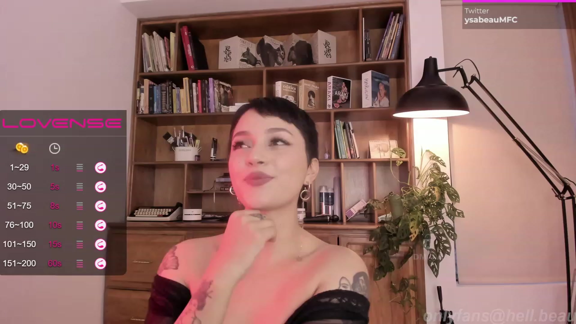 Gallery image thumbnail from Ysabeau's myfreecams stream on, 12/01/2022, 01:23 image 1 of 20