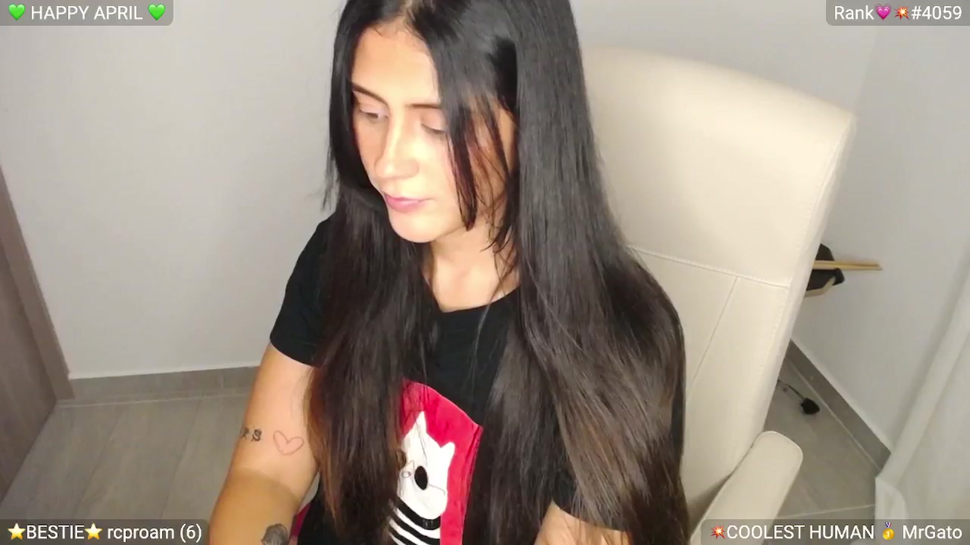 Gallery image thumbnail from YummyAna's myfreecams stream on, 04/04/2025, 02:22 image 4 of 20