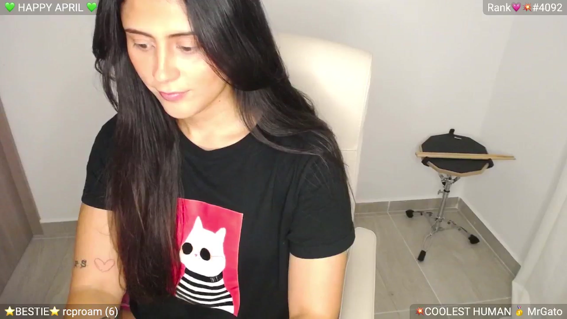 Gallery image thumbnail from YummyAna's myfreecams stream on, 04/04/2025, 02:22 image 12 of 20