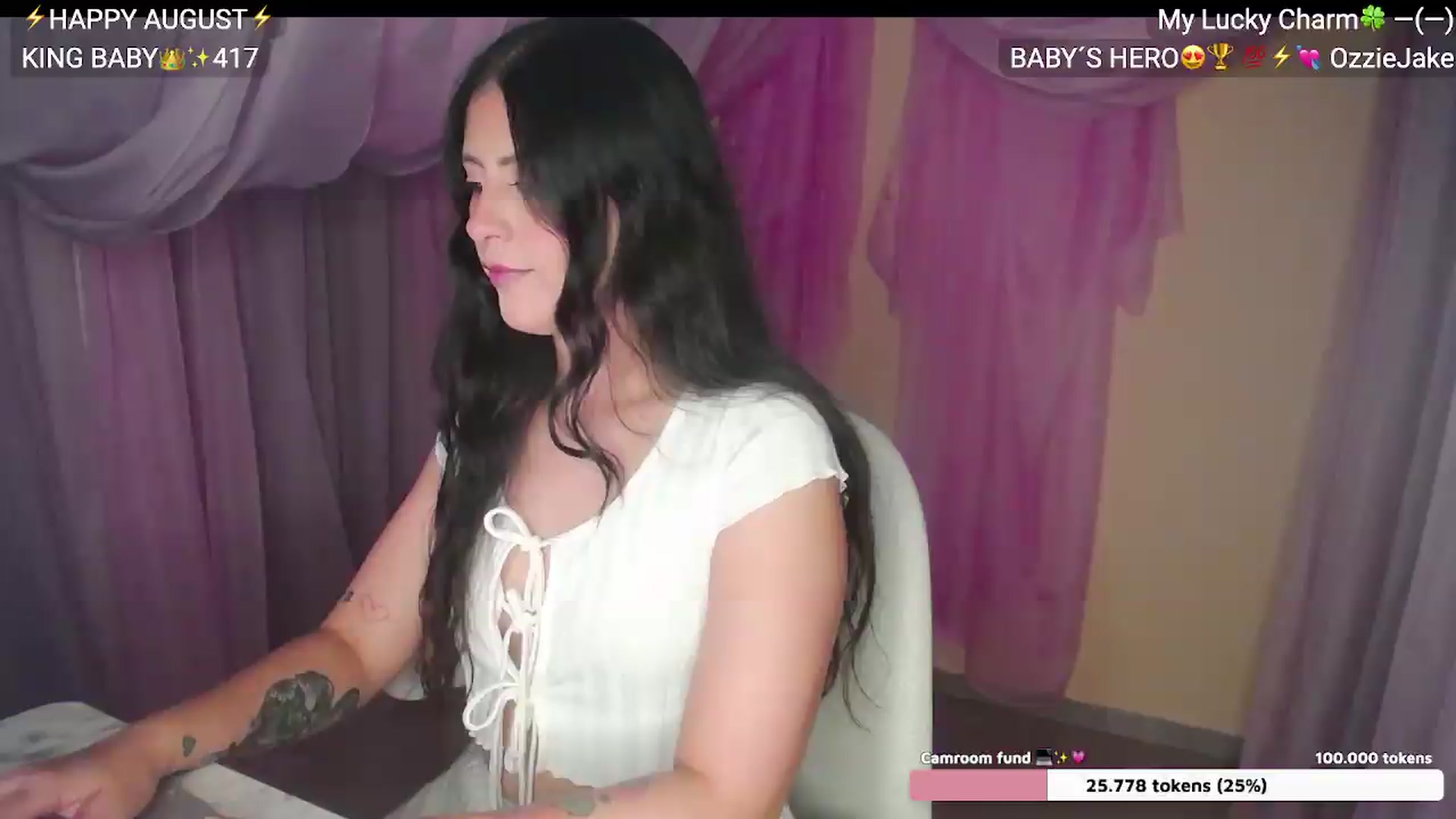 Gallery image thumbnail from YummyAna's myfreecams stream on, 08/04/2026, 23:48 image 13 of 20