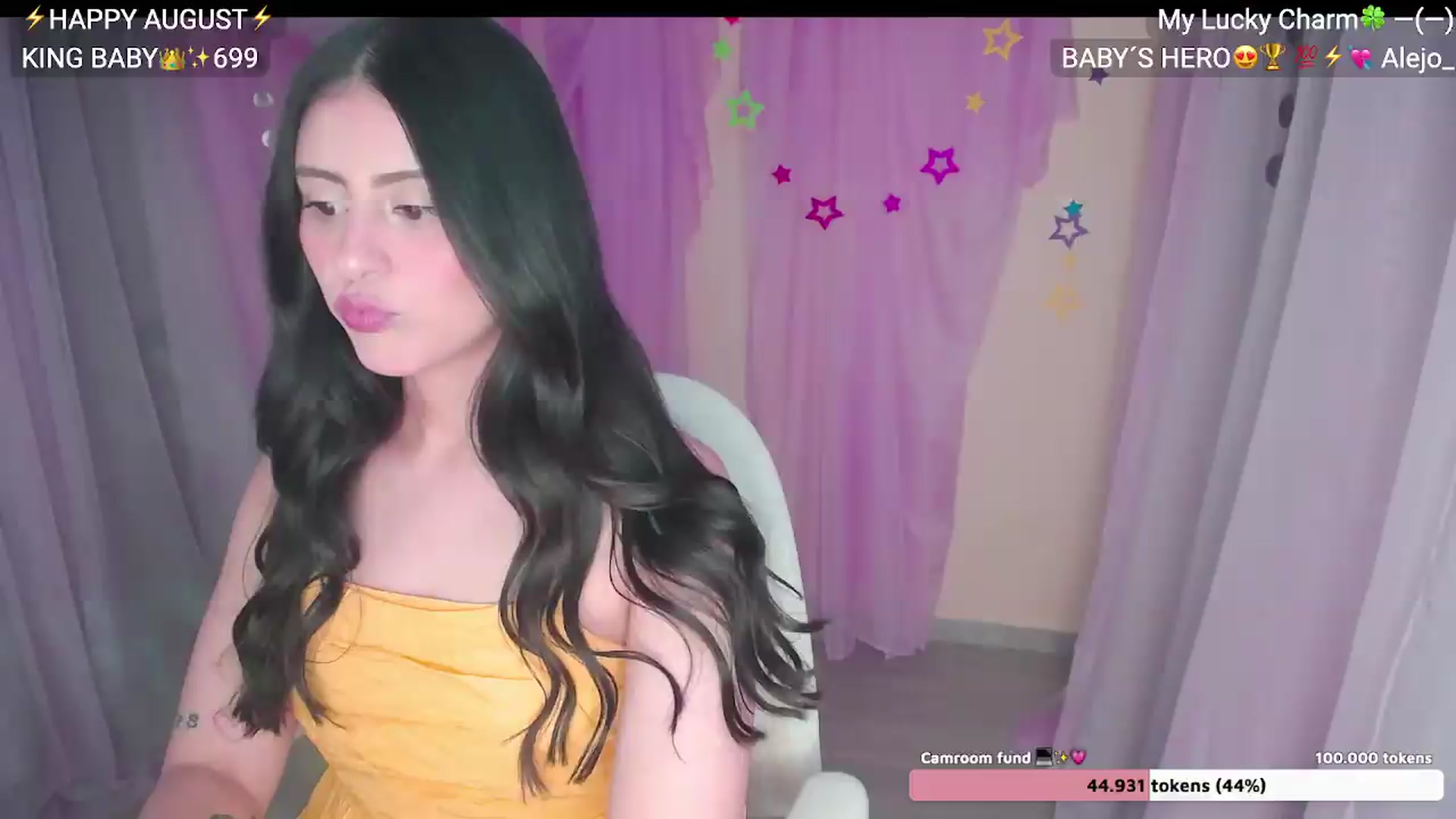 Gallery image thumbnail from YummyAna's myfreecams stream on, 08/15/2026, 22:43 image 1 of 20