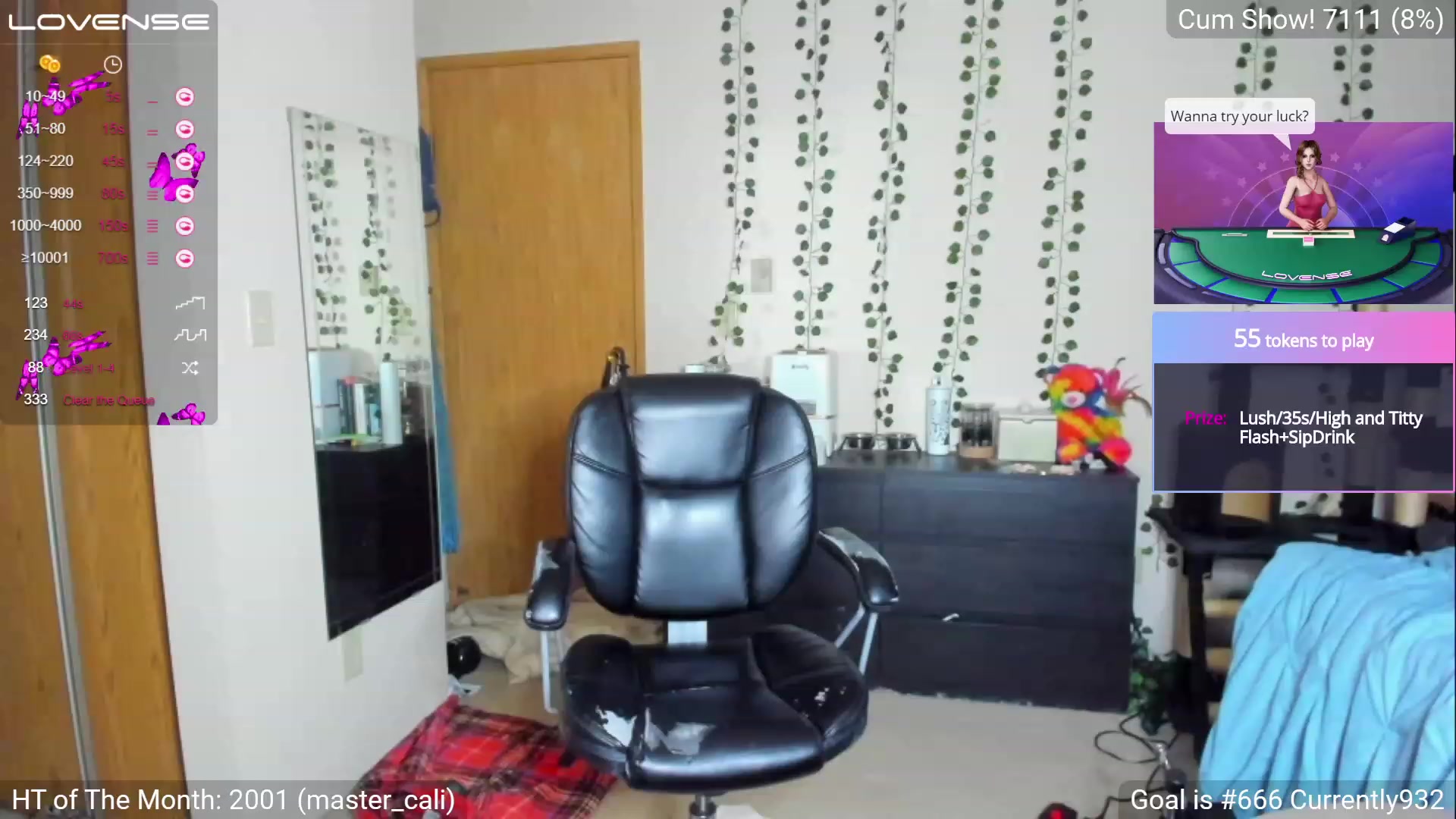 Gallery image thumbnail from YummyDuchass's myfreecams stream on, 03/11/2023, 08:10 image 6 of 20