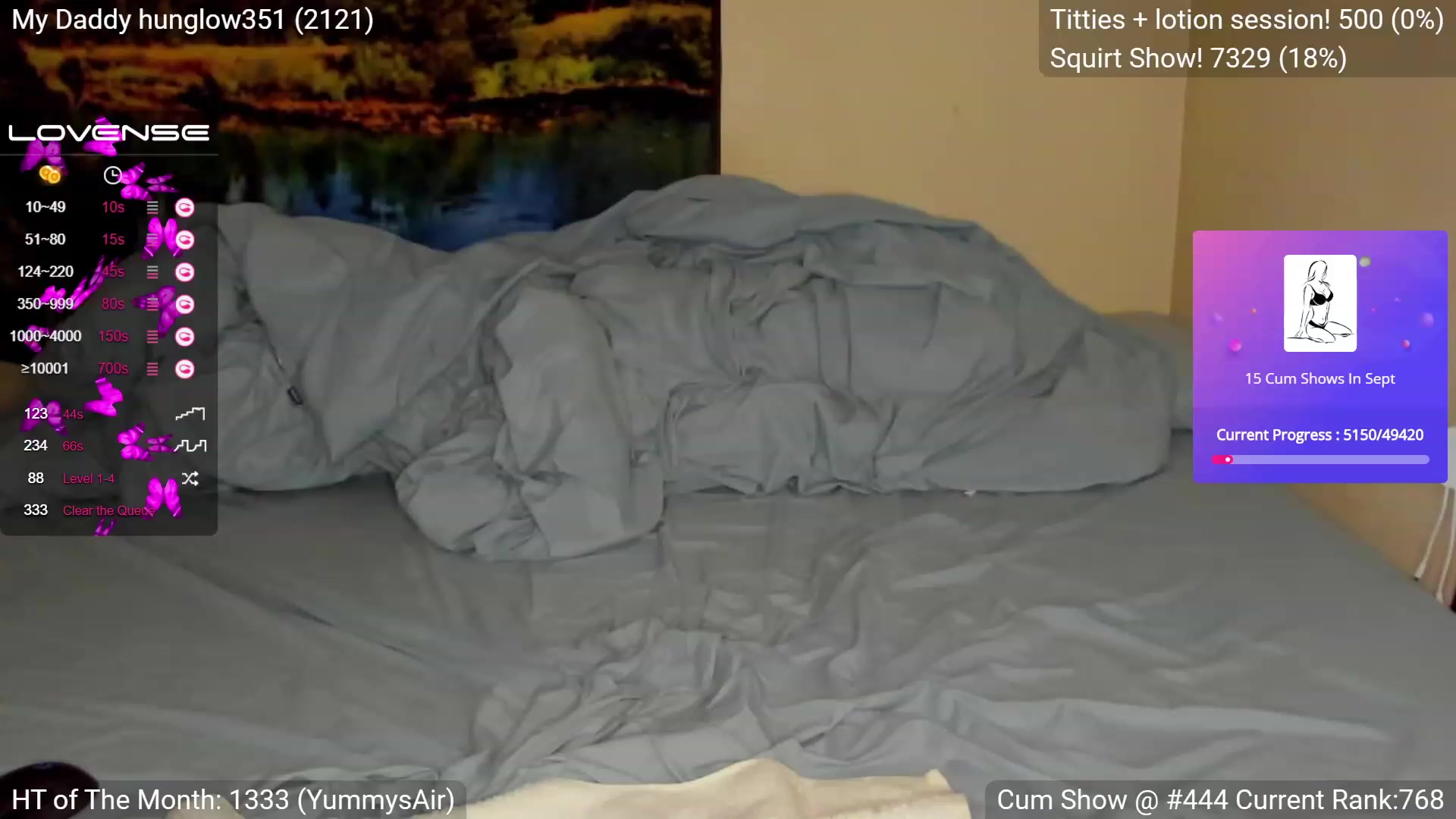 Gallery image thumbnail from YummyDuchass's myfreecams stream on, 08/15/2023, 04:37 image 7 of 20