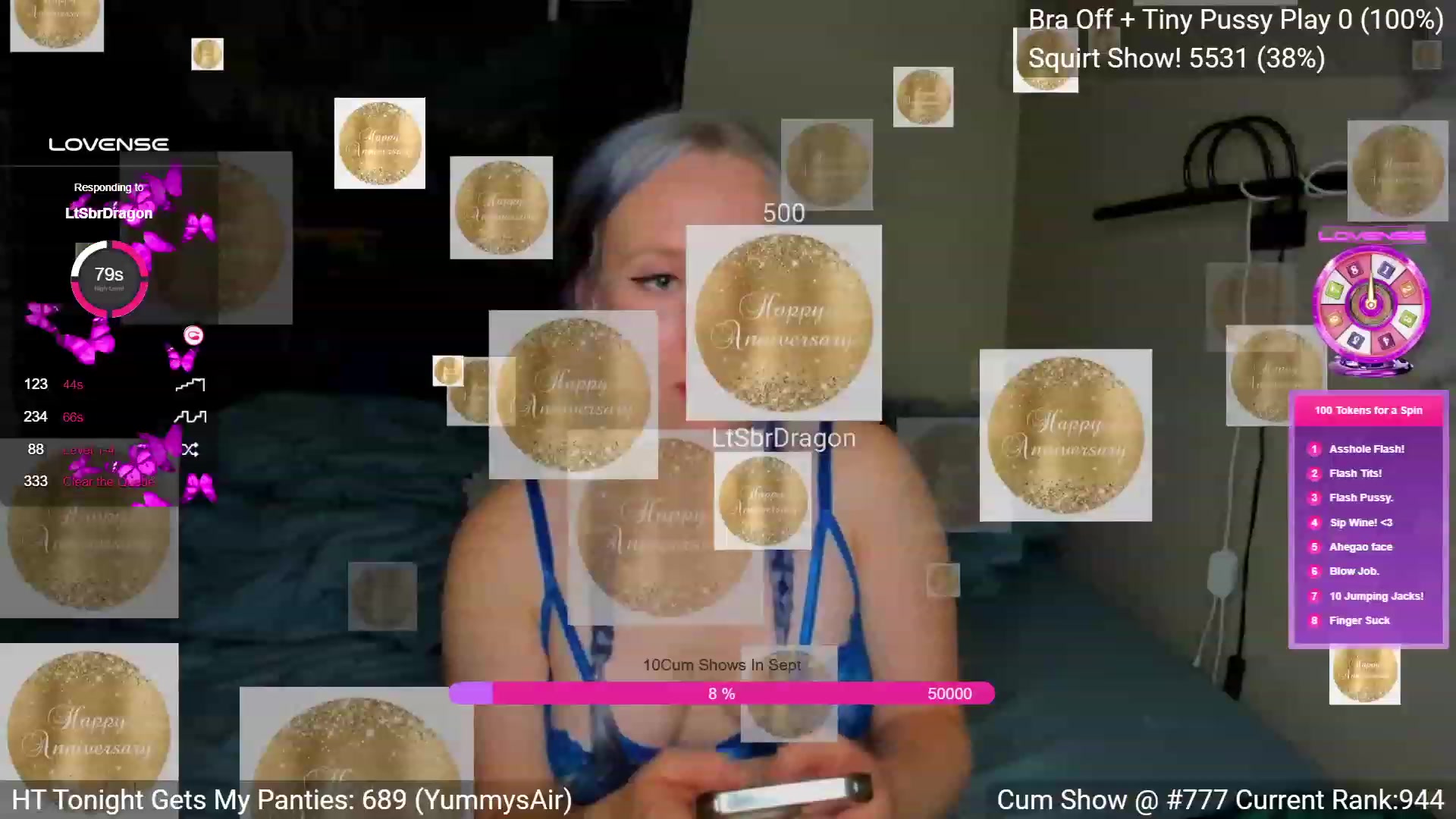 Gallery image thumbnail from YummyDuchass's myfreecams stream on, 08/24/2023, 07:51 image 11 of 20