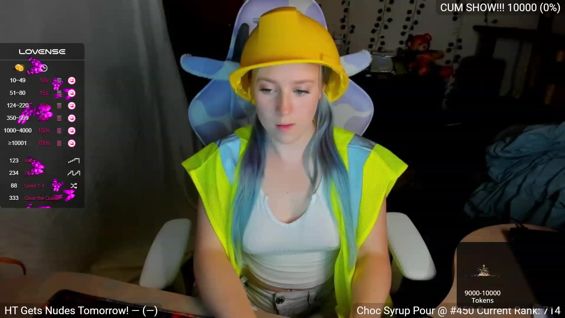 Gallery image thumbnail from YummyDuchass's myfreecams stream on, 10/19/2023, 03:07 image 11 of 20