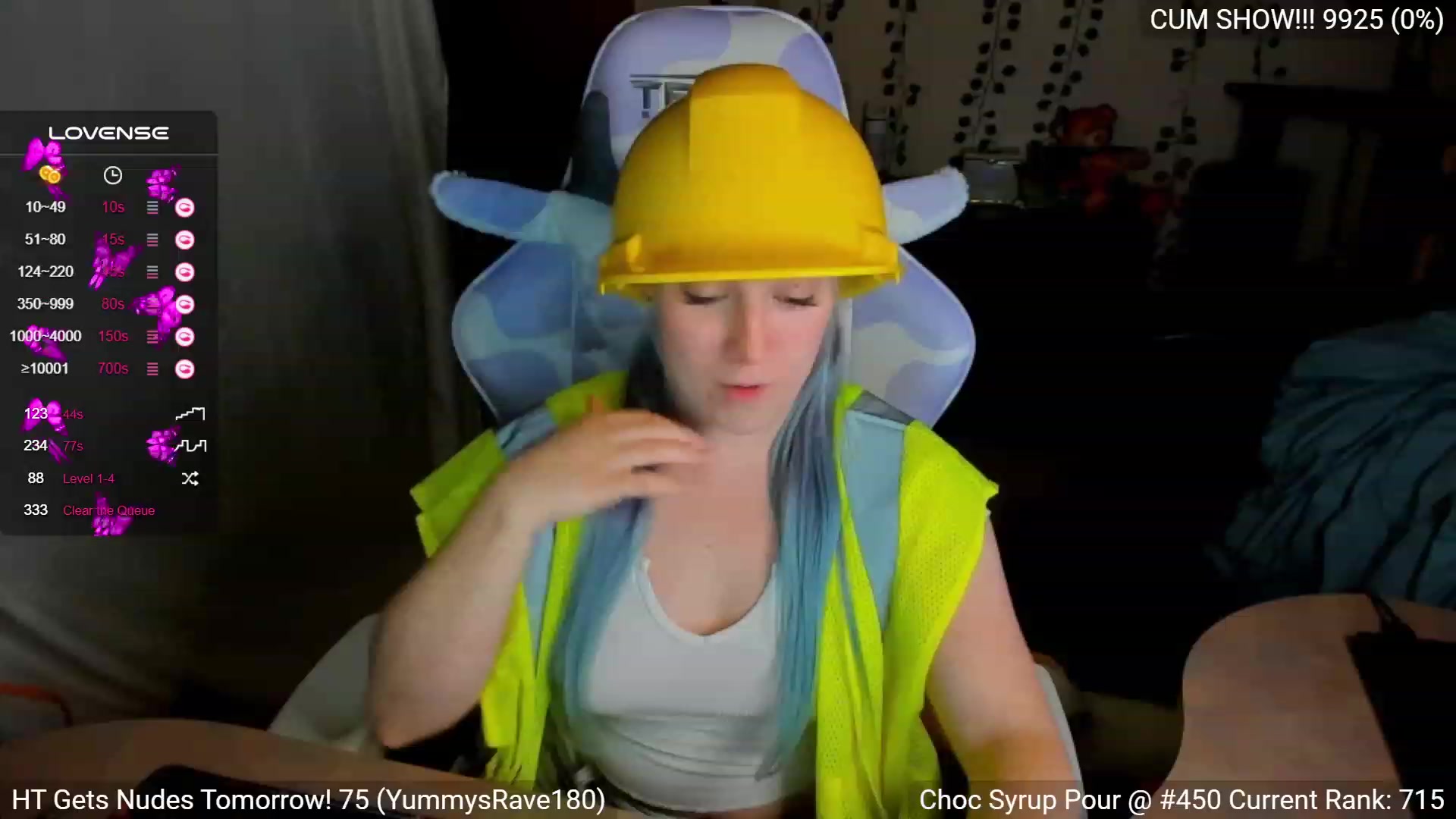 Gallery image thumbnail from YummyDuchass's myfreecams stream on, 10/19/2023, 04:14 image 2 of 20