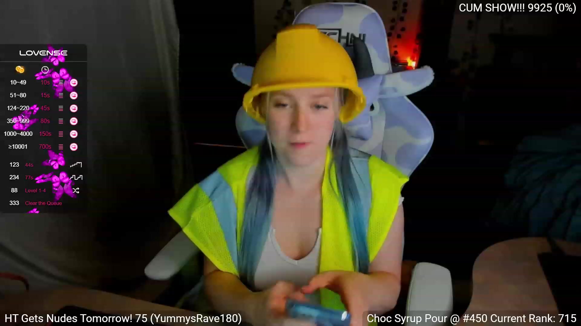Gallery image thumbnail from YummyDuchass's myfreecams stream on, 10/19/2023, 04:14 image 4 of 20