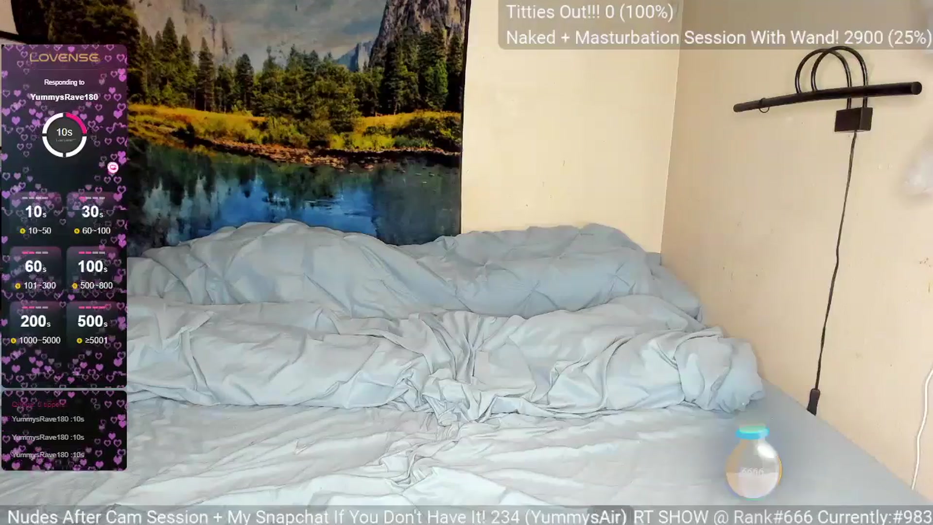 Gallery image thumbnail from YummyDuchass's myfreecams stream on, 03/14/2024, 06:12 image 11 of 20