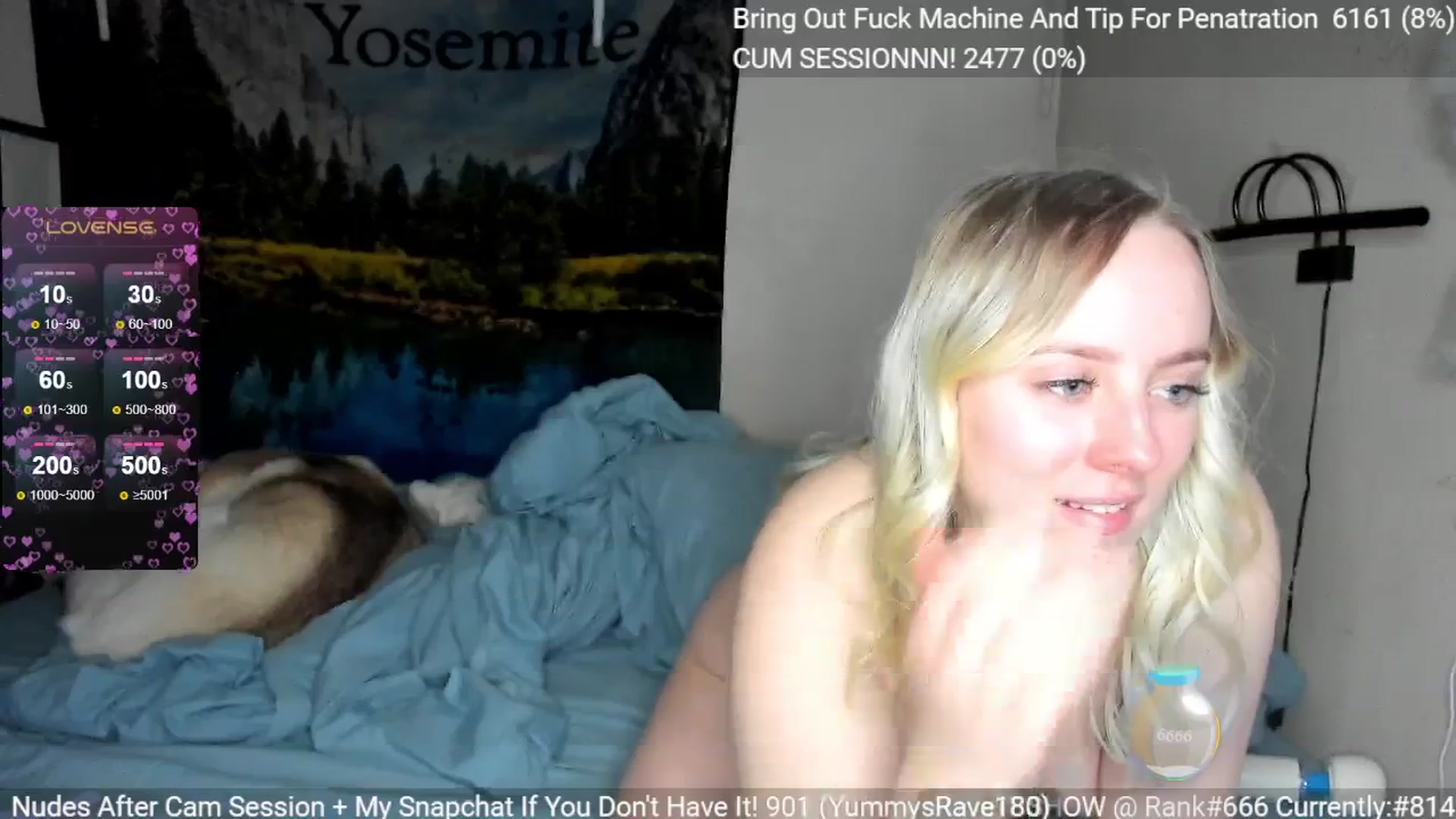 Gallery image thumbnail from YummyDuchass's myfreecams stream on, 03/14/2024, 06:57 image 19 of 20
