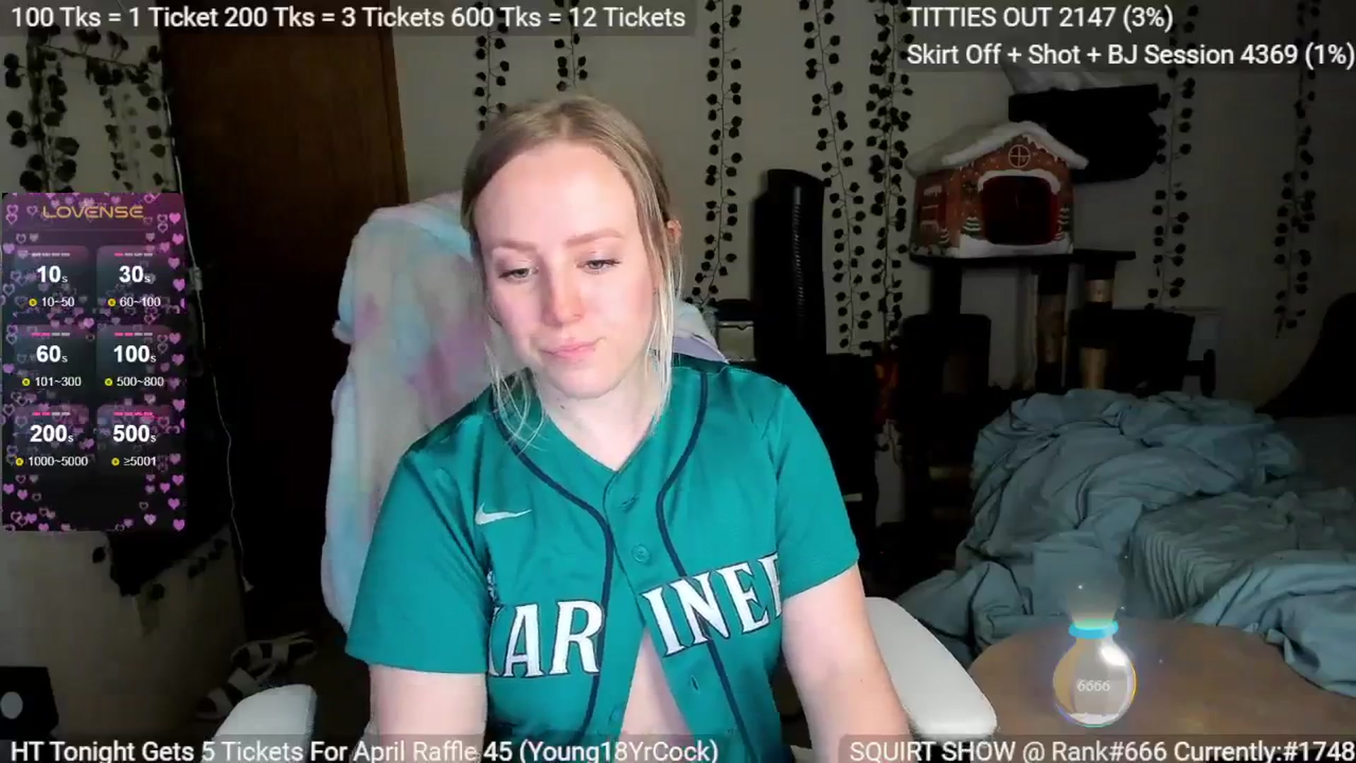 Gallery image thumbnail from YummyDuchass's myfreecams stream on, 04/08/2024, 24:33 image 17 of 20