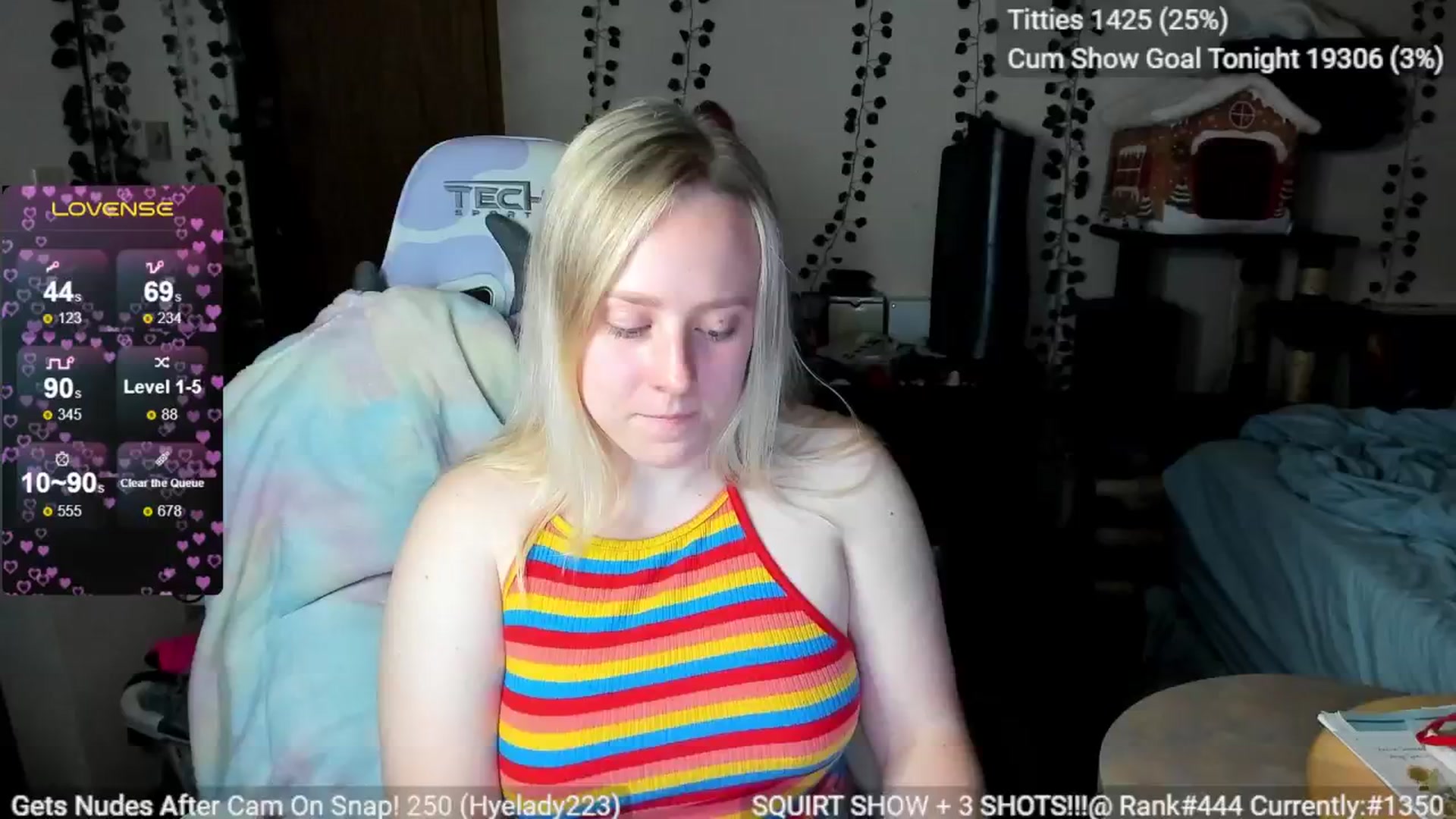Gallery image thumbnail from YummyDuchass's myfreecams stream on, 07/24/2024, 06:43 image 14 of 20