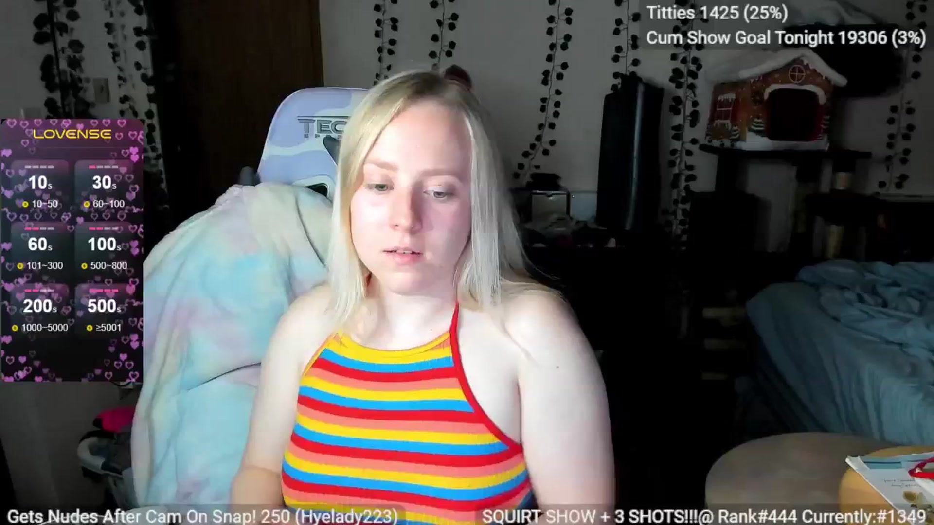 Gallery image thumbnail from YummyDuchass's myfreecams stream on, 07/24/2024, 06:43 image 11 of 20