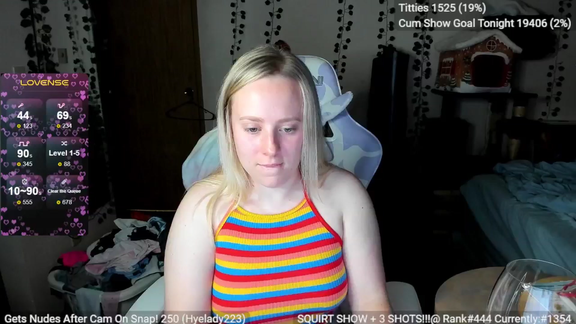 Gallery image thumbnail from YummyDuchass's myfreecams stream on, 07/24/2024, 06:43 image 2 of 20