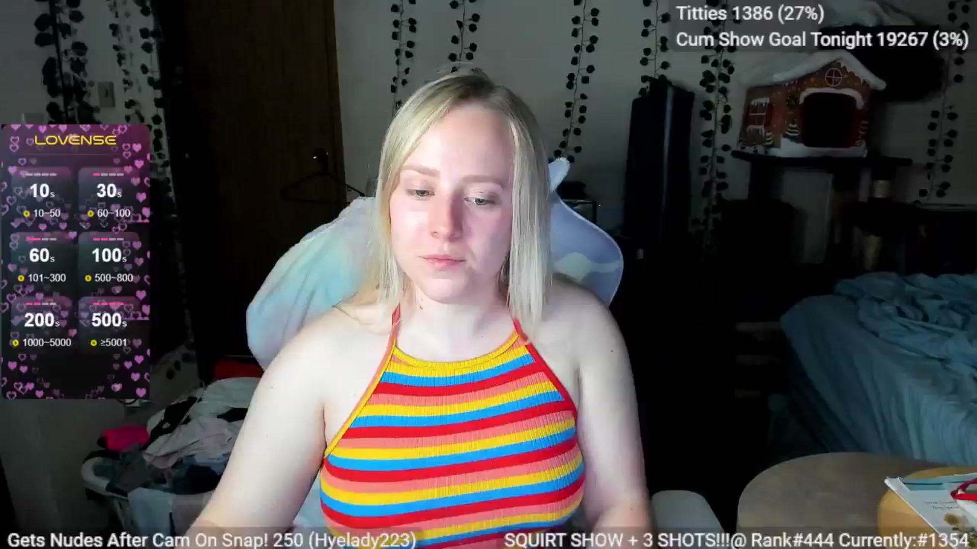 Gallery image thumbnail from YummyDuchass's myfreecams stream on, 07/24/2024, 07:32 image 11 of 20