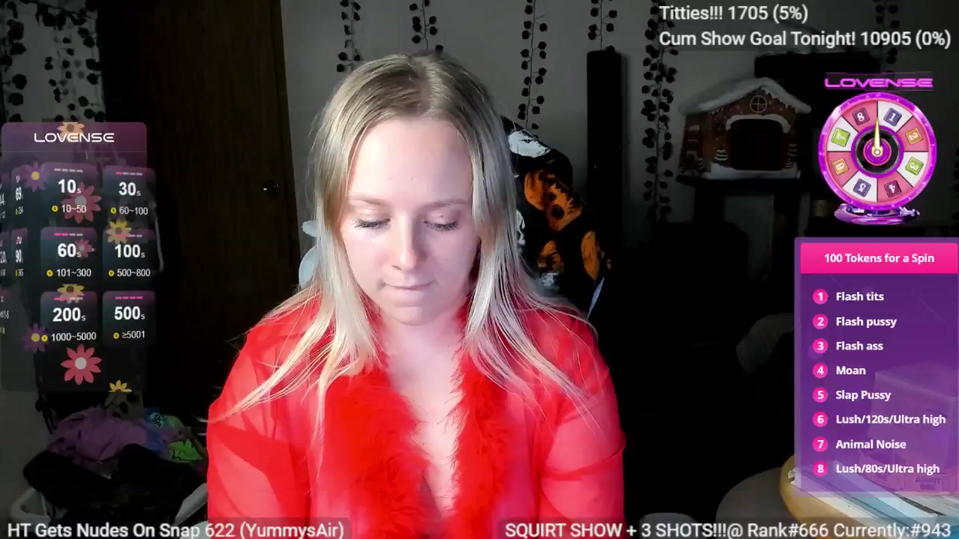 Gallery image thumbnail from YummyDuchass's myfreecams stream on, 09/17/2024, 07:04 image 20 of 20