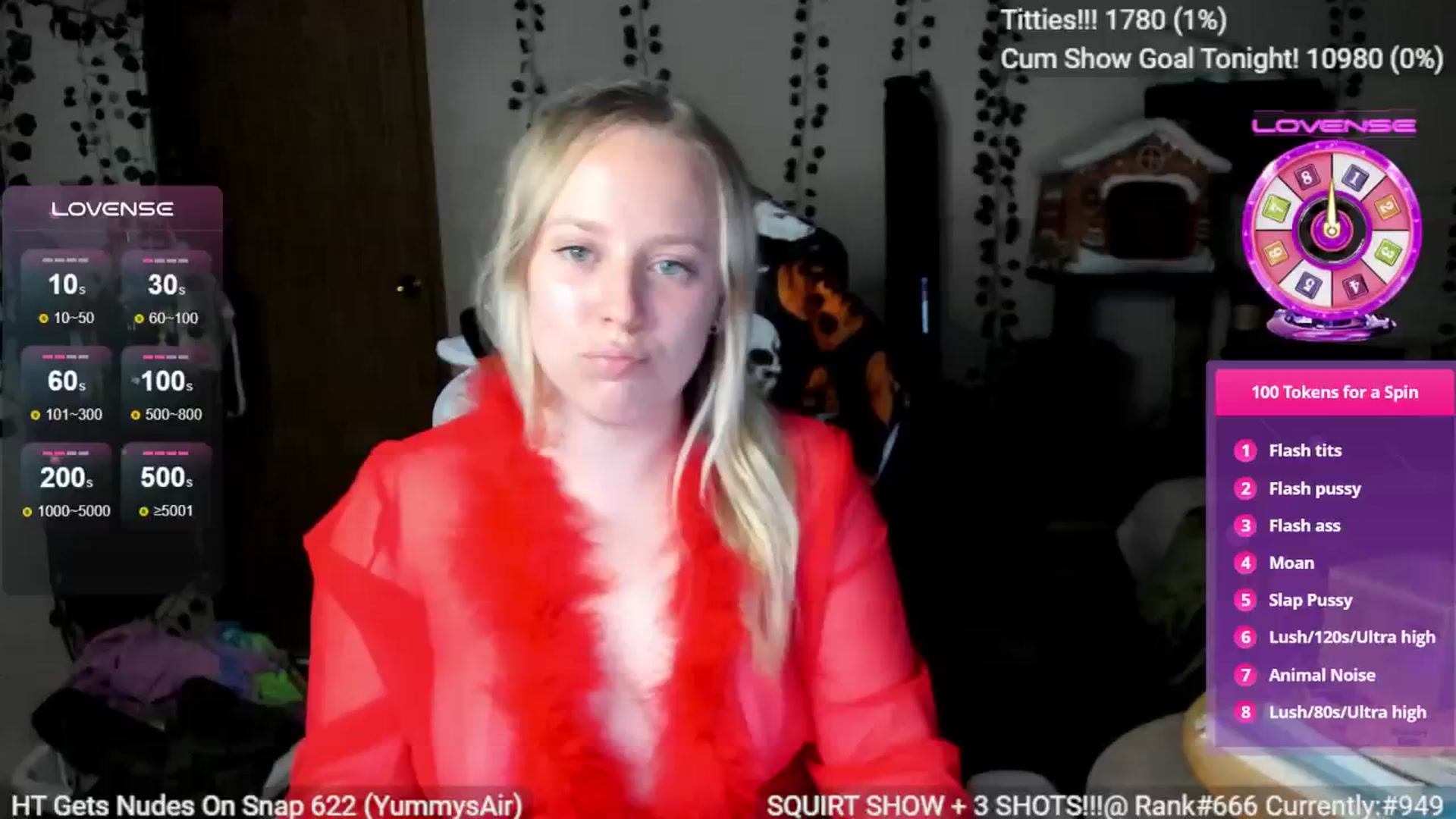 Gallery image thumbnail from YummyDuchass's myfreecams stream on, 09/17/2024, 07:04 image 15 of 20