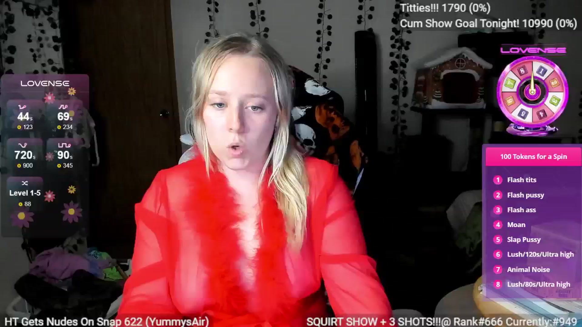 Gallery image thumbnail from YummyDuchass's myfreecams stream on, 09/17/2024, 07:04 image 14 of 20