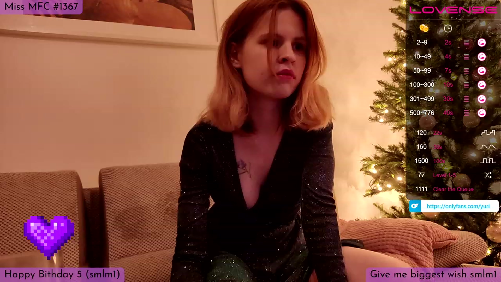 Gallery image thumbnail from Yuri_elfie's myfreecams stream on, 01/01/2023, 20:22 image 4 of 20