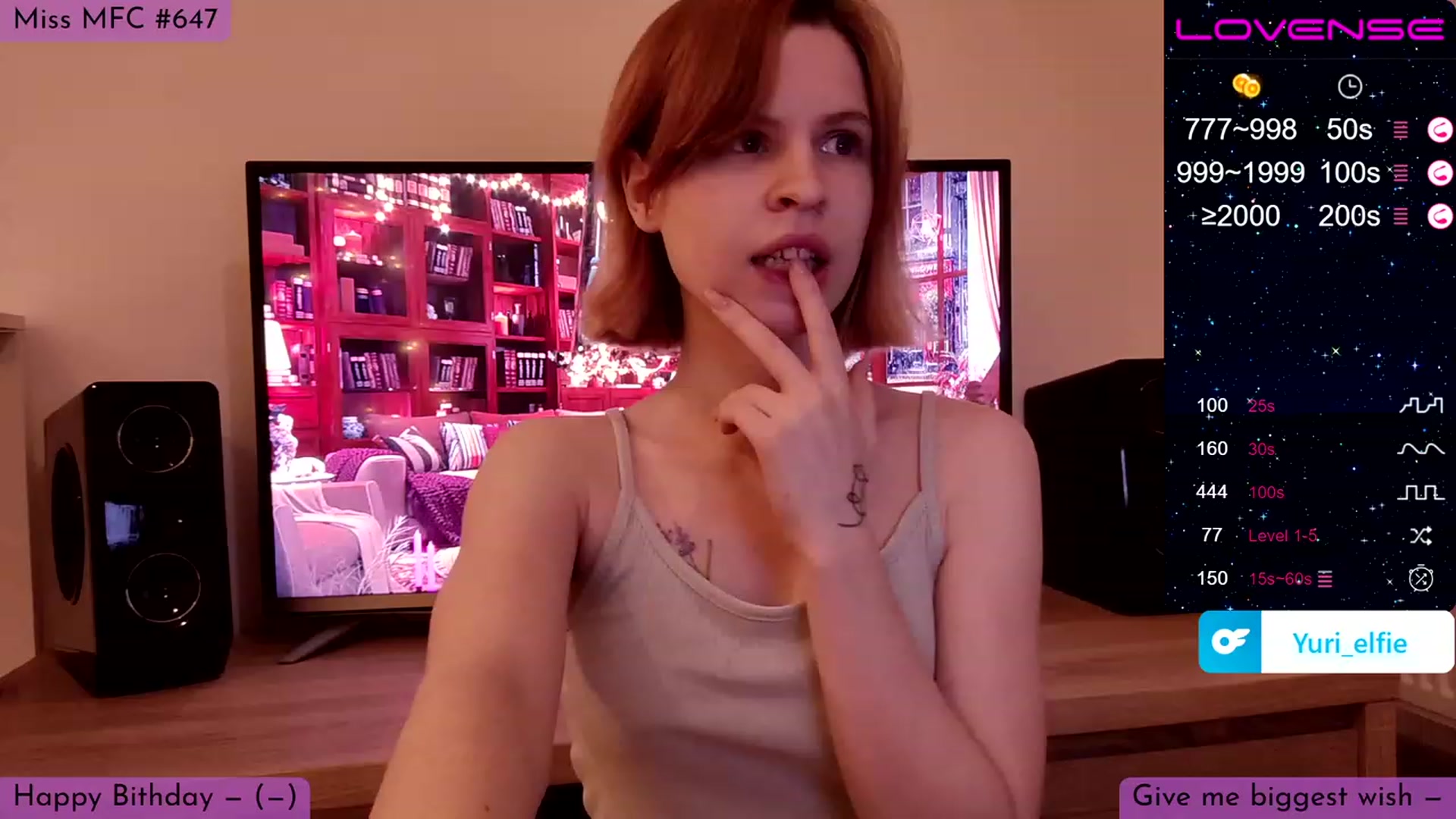 Gallery image thumbnail from Yuri_elfie's myfreecams stream on, 01/27/2023, 24:09 image 1 of 20