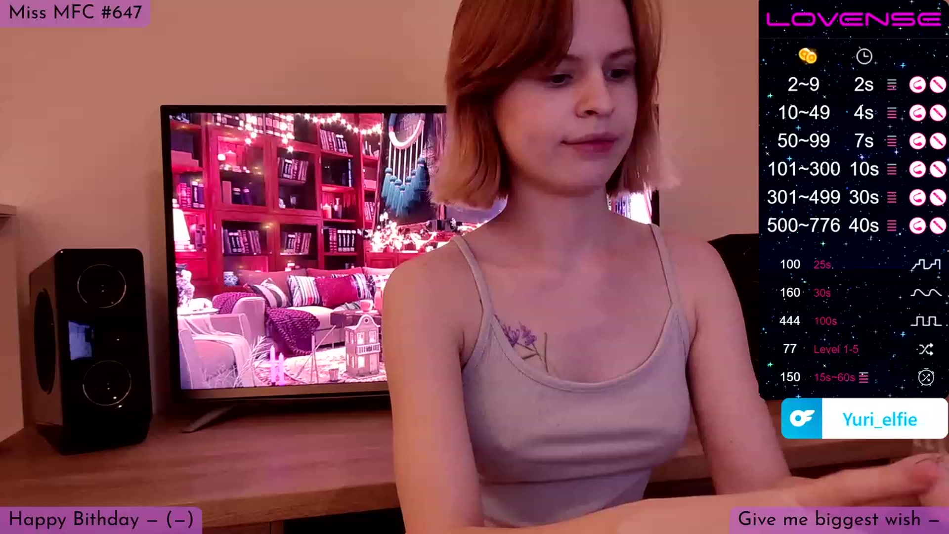 Gallery image thumbnail from Yuri_elfie's myfreecams stream on, 01/27/2023, 24:09 image 5 of 20