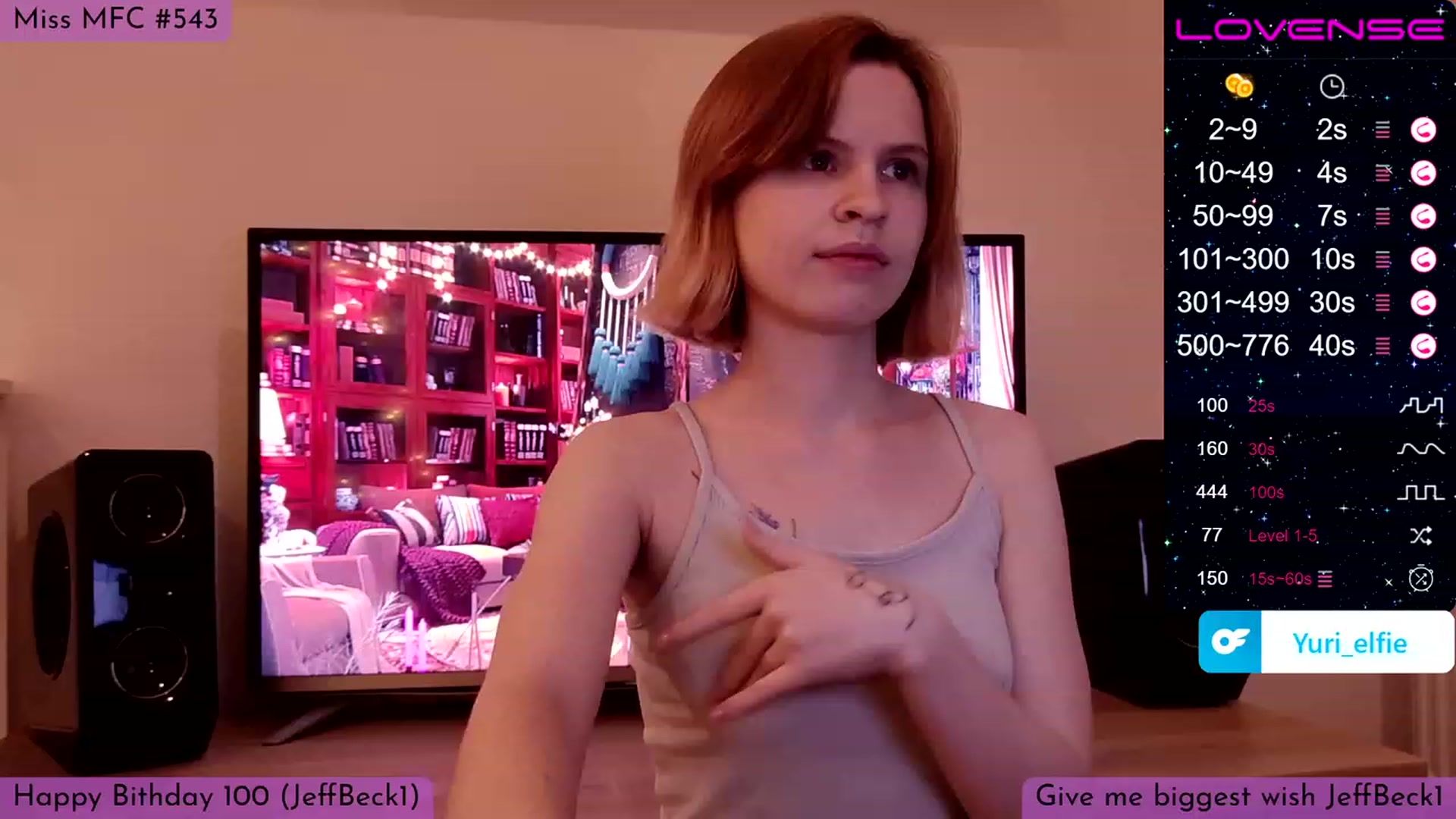 Gallery image thumbnail from Yuri_elfie's myfreecams stream on, 01/27/2023, 02:45 image 11 of 20