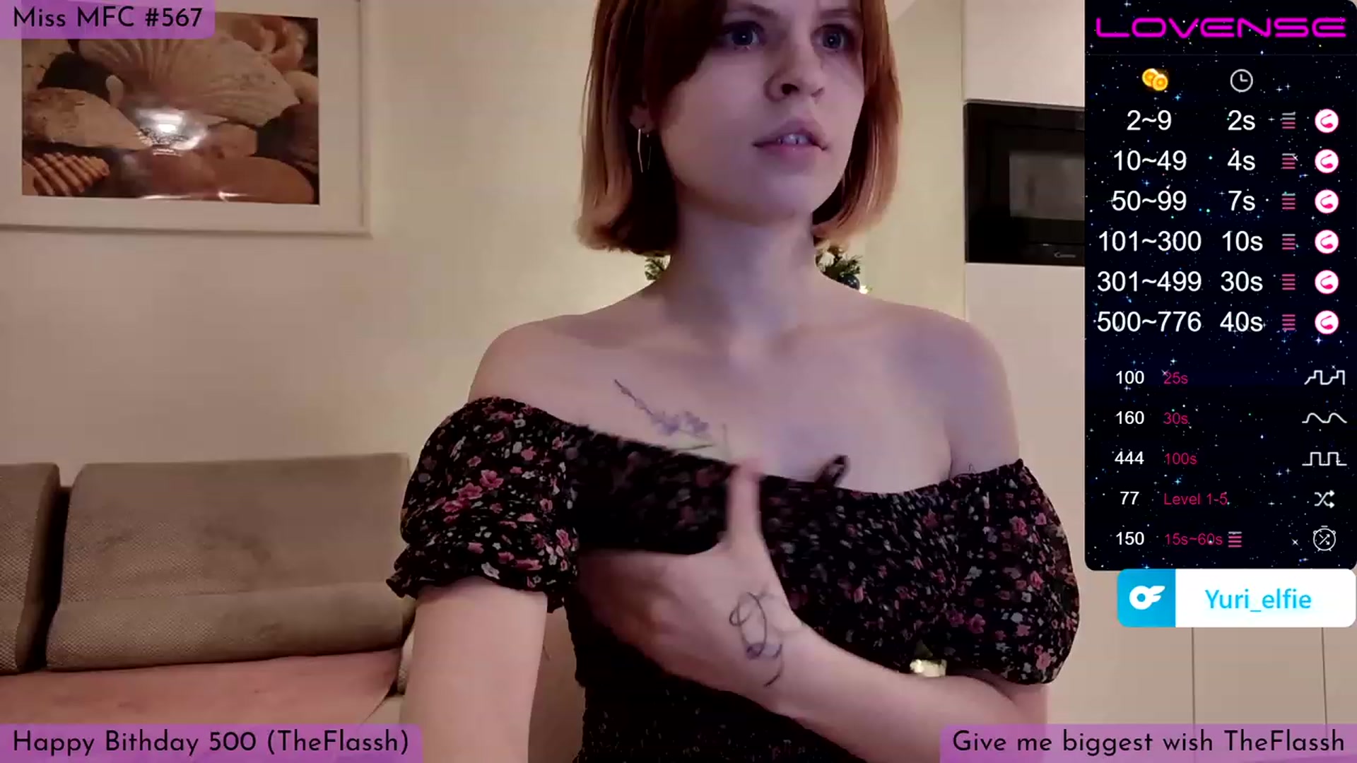 Gallery image thumbnail from Yuri_elfie's myfreecams stream on, 01/30/2023, 02:33 image 18 of 20