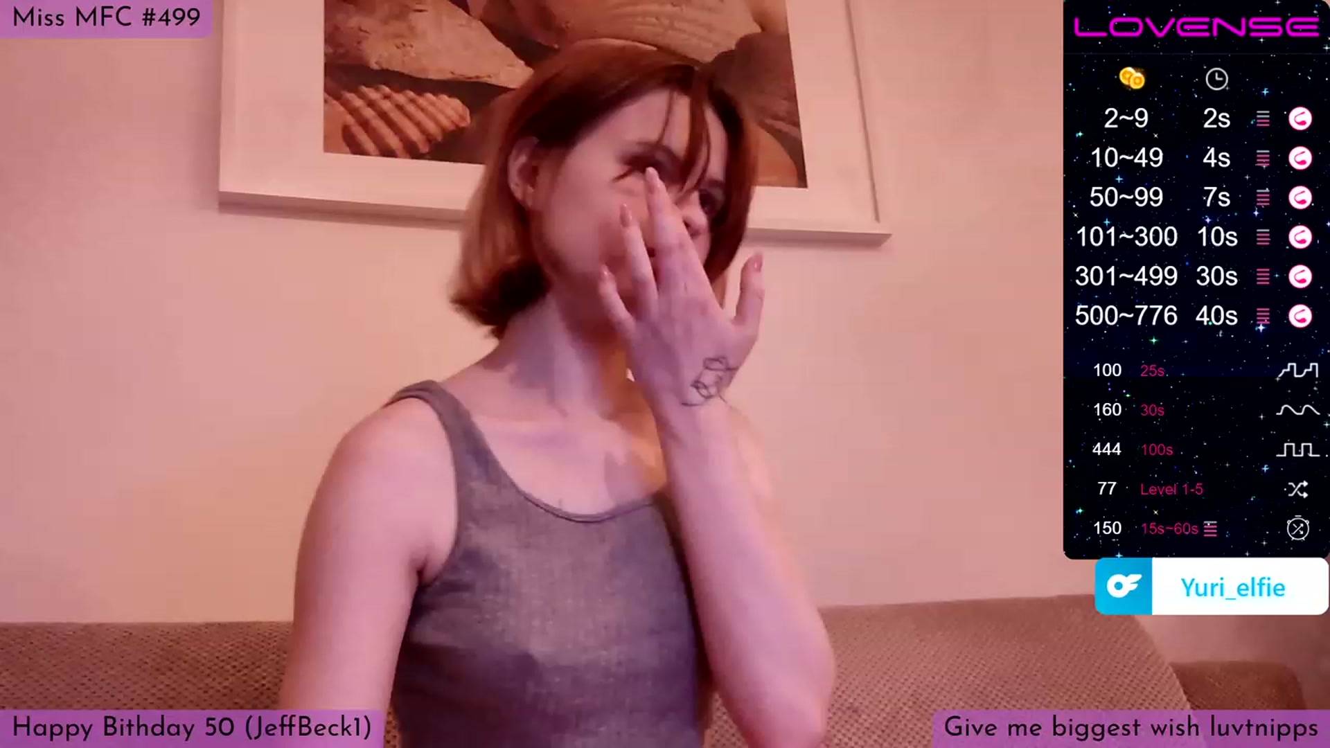 Gallery image thumbnail from Yuri_elfie's myfreecams stream on, 01/31/2023, 03:18 image 18 of 20