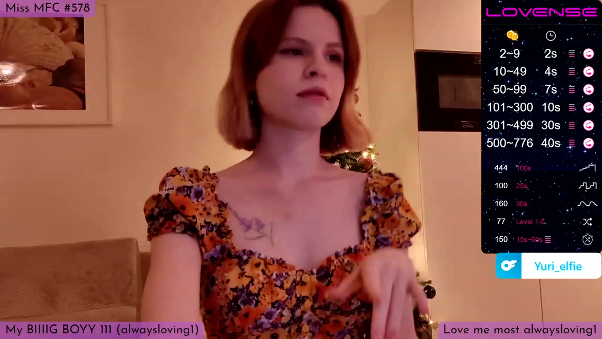 Gallery image thumbnail from Yuri_elfie's myfreecams stream on, 02/06/2023, 24:02 image 4 of 20