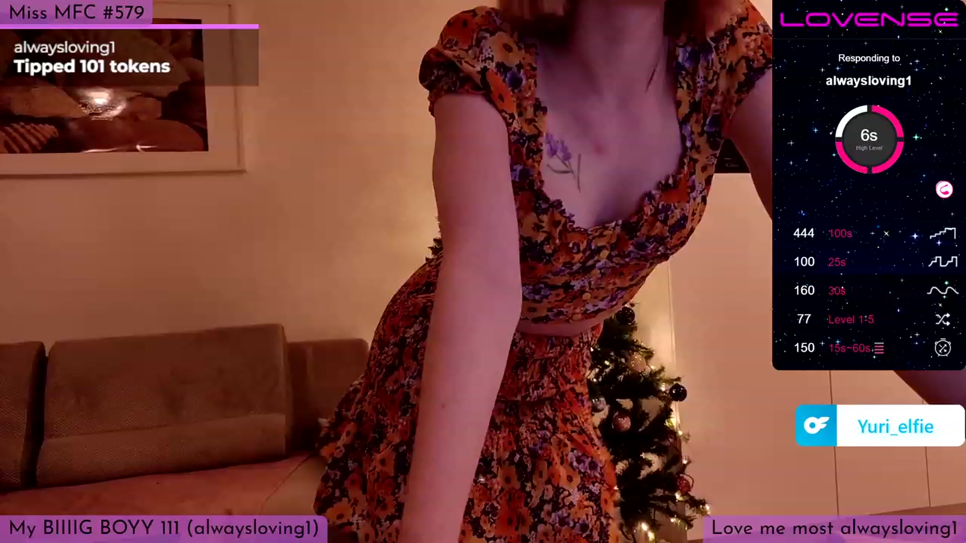 Gallery image thumbnail from Yuri_elfie's myfreecams stream on, 02/06/2023, 24:02 image 5 of 20