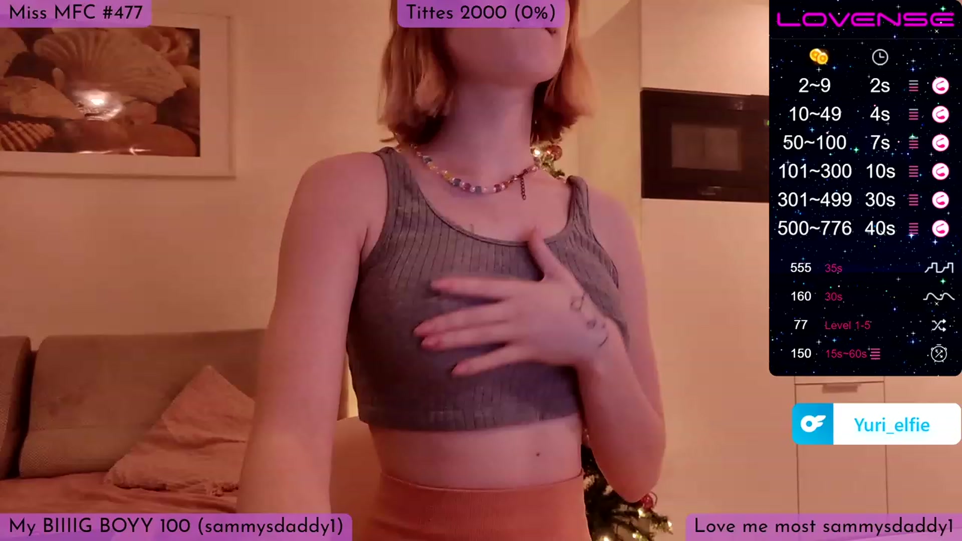 Gallery image thumbnail from Yuri_elfie's myfreecams stream on, 02/13/2023, 03:48 image 6 of 20