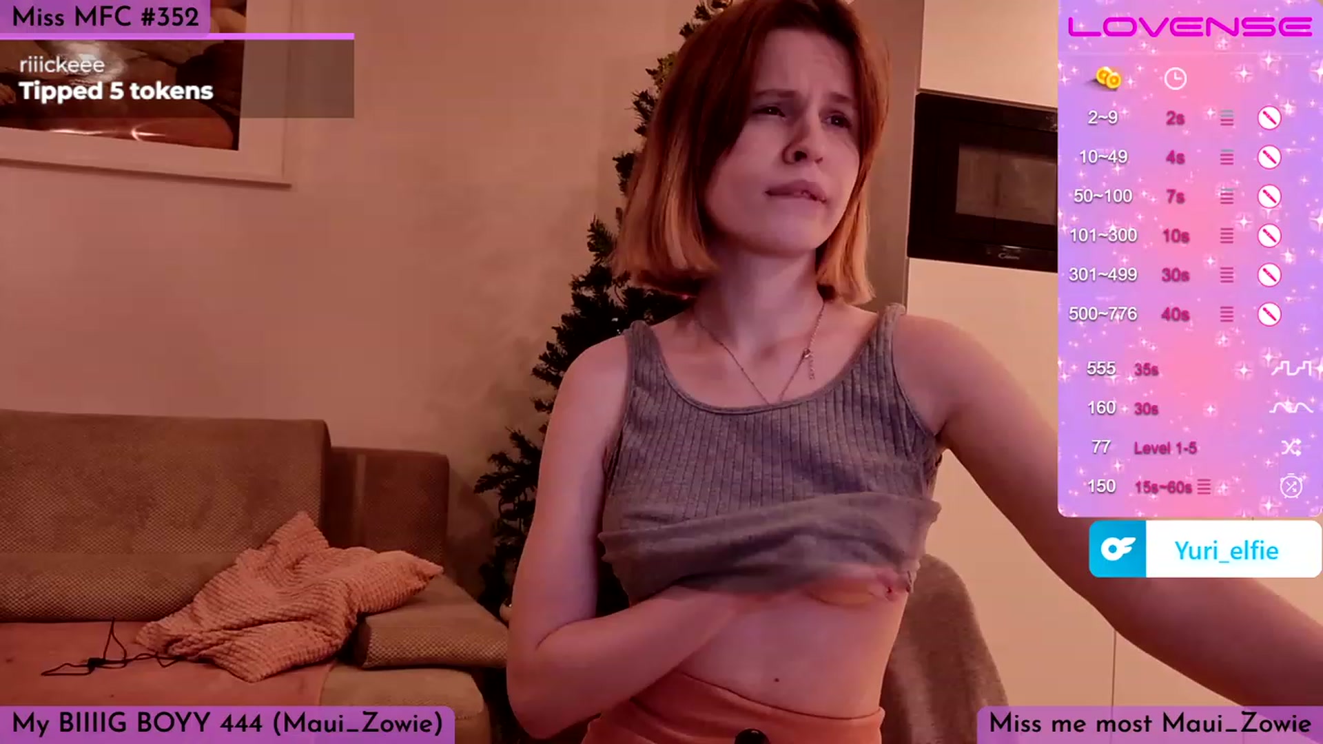 Gallery image thumbnail from Yuri_elfie's myfreecams stream on, 02/24/2023, 02:52 image 15 of 20