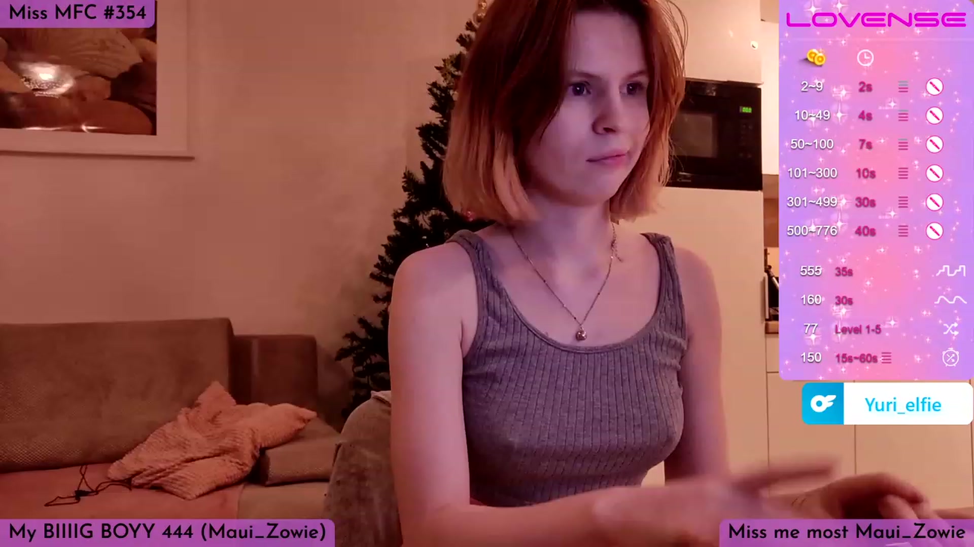 Gallery image thumbnail from Yuri_elfie's myfreecams stream on, 02/24/2023, 02:52 image 6 of 20