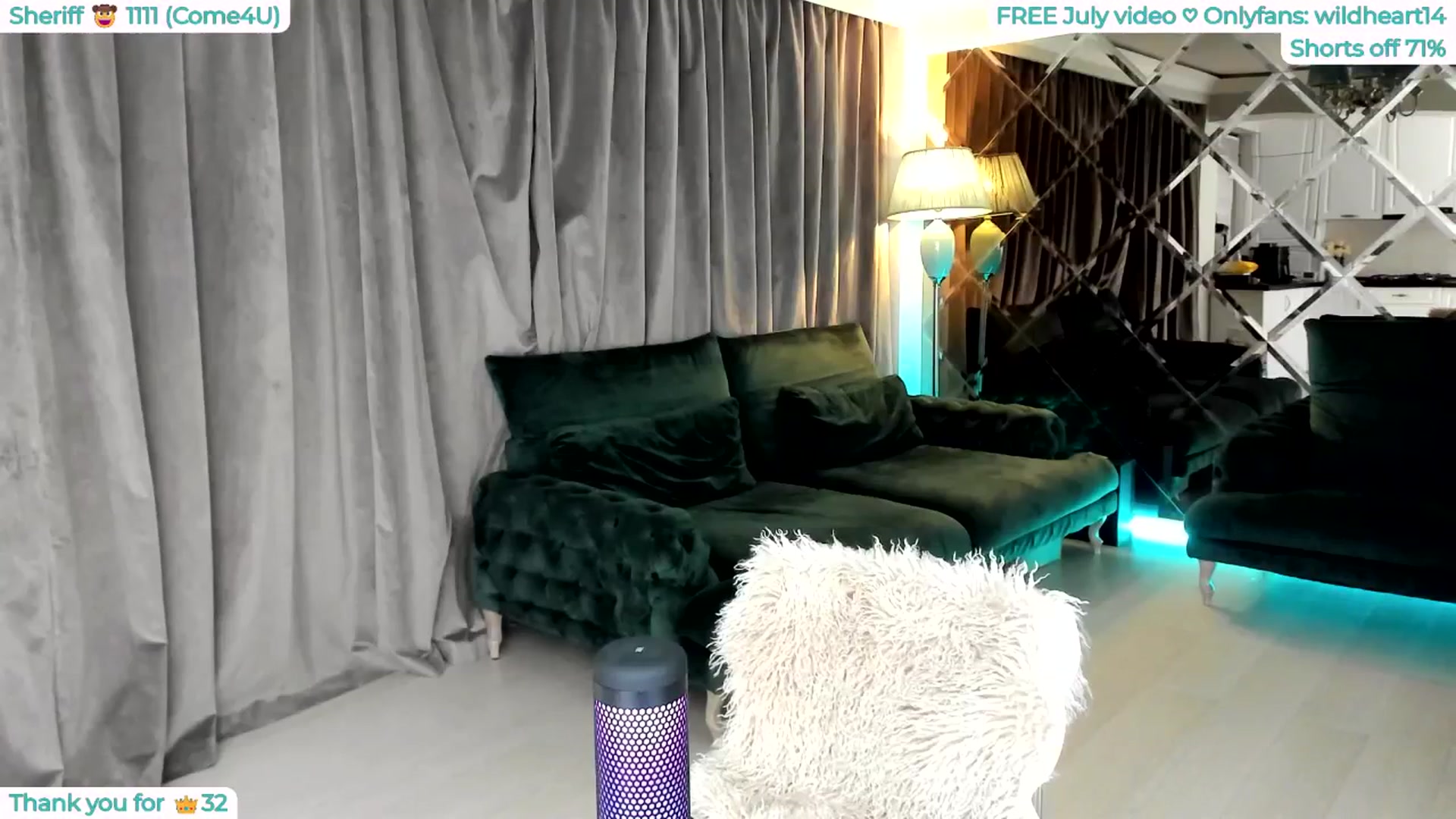 Gallery image thumbnail from Yveline's myfreecams stream on, 07/09/2025, 20:40 image 17 of 20