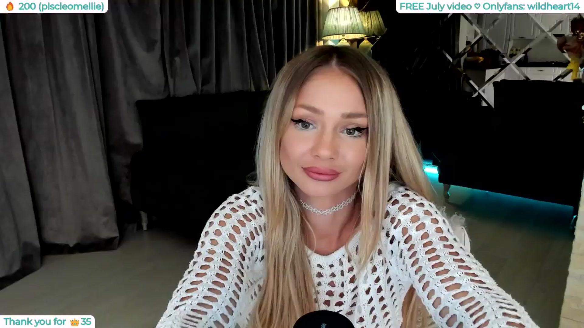 Gallery image thumbnail from Yveline's myfreecams stream on, 07/14/2025, 20:06 image 6 of 20