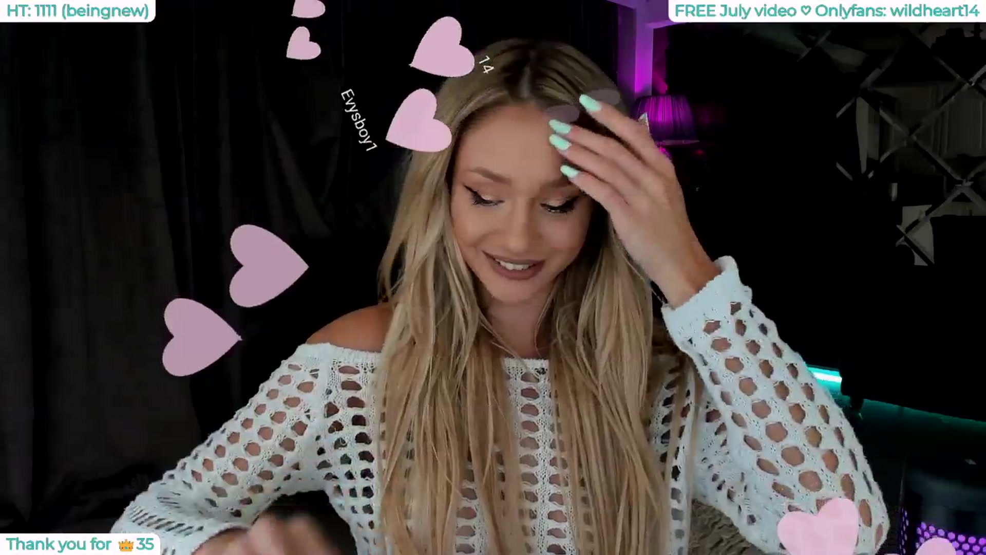 Gallery image thumbnail from Yveline's myfreecams stream on, 07/31/2025, 21:41 image 20 of 20