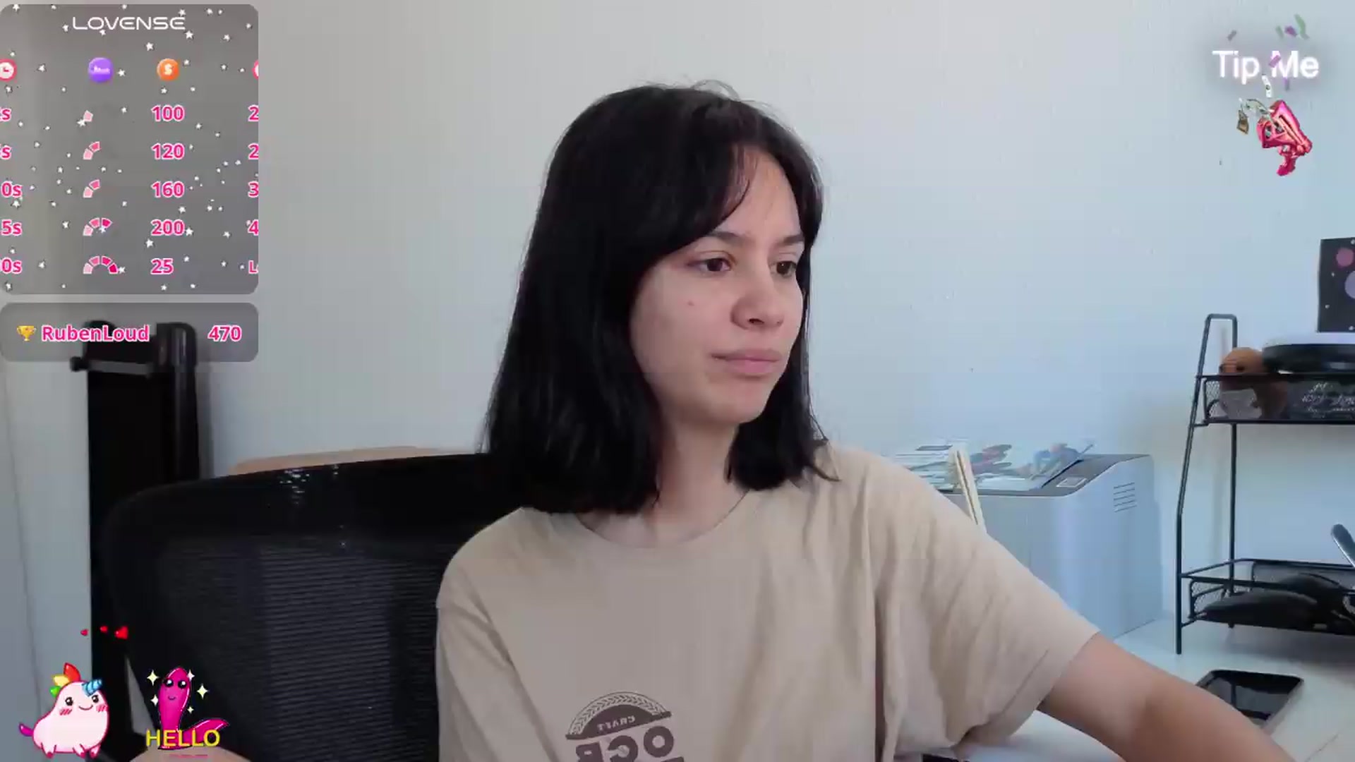 Gallery image thumbnail from Zafiro10's myfreecams stream on, 08/04/2026, 09:45 image 6 of 20
