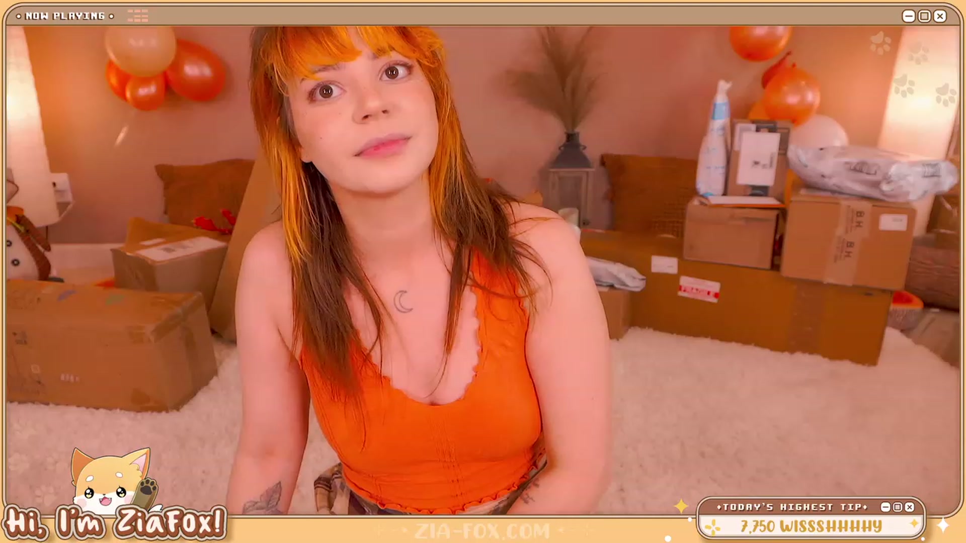 Gallery image thumbnail from ZiaFox's myfreecams stream on, 03/20/2023, 24:06 image 7 of 20