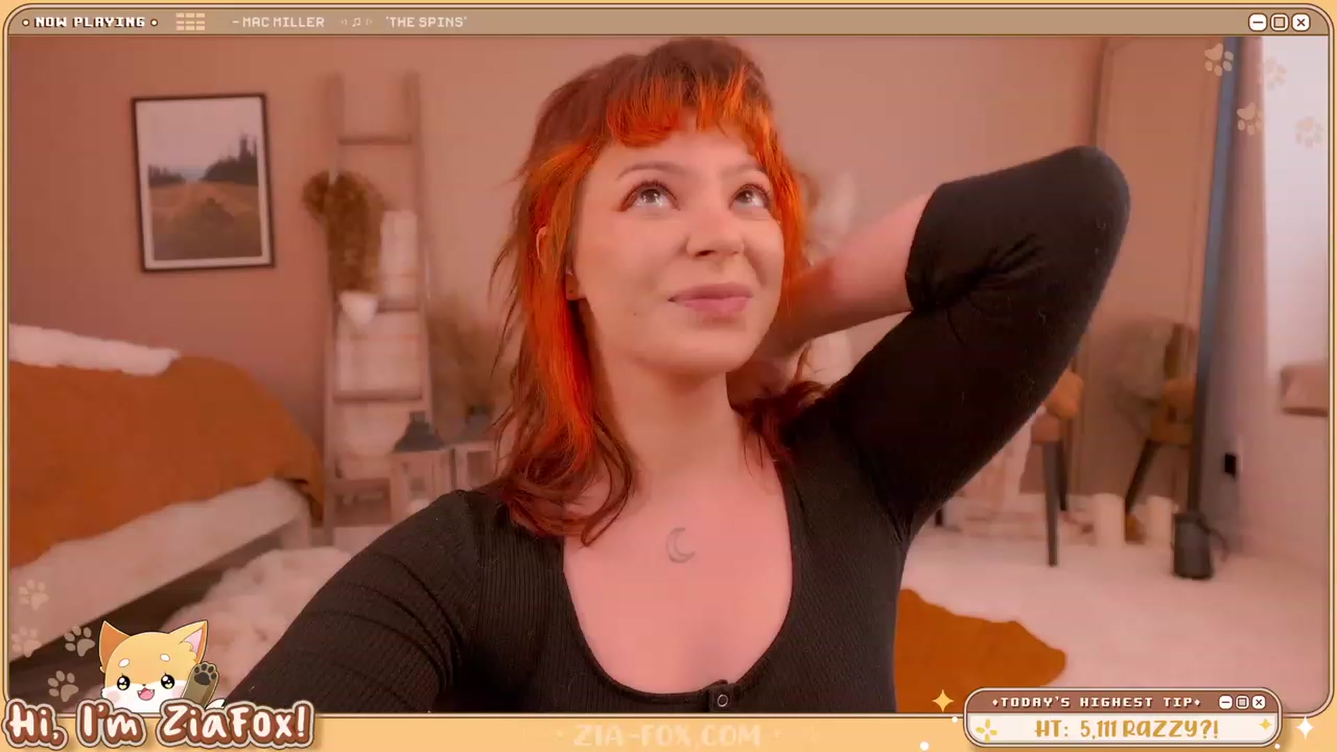 Gallery image thumbnail from ZiaFox's myfreecams stream on, 06/03/2023, 23:30 image 1 of 20