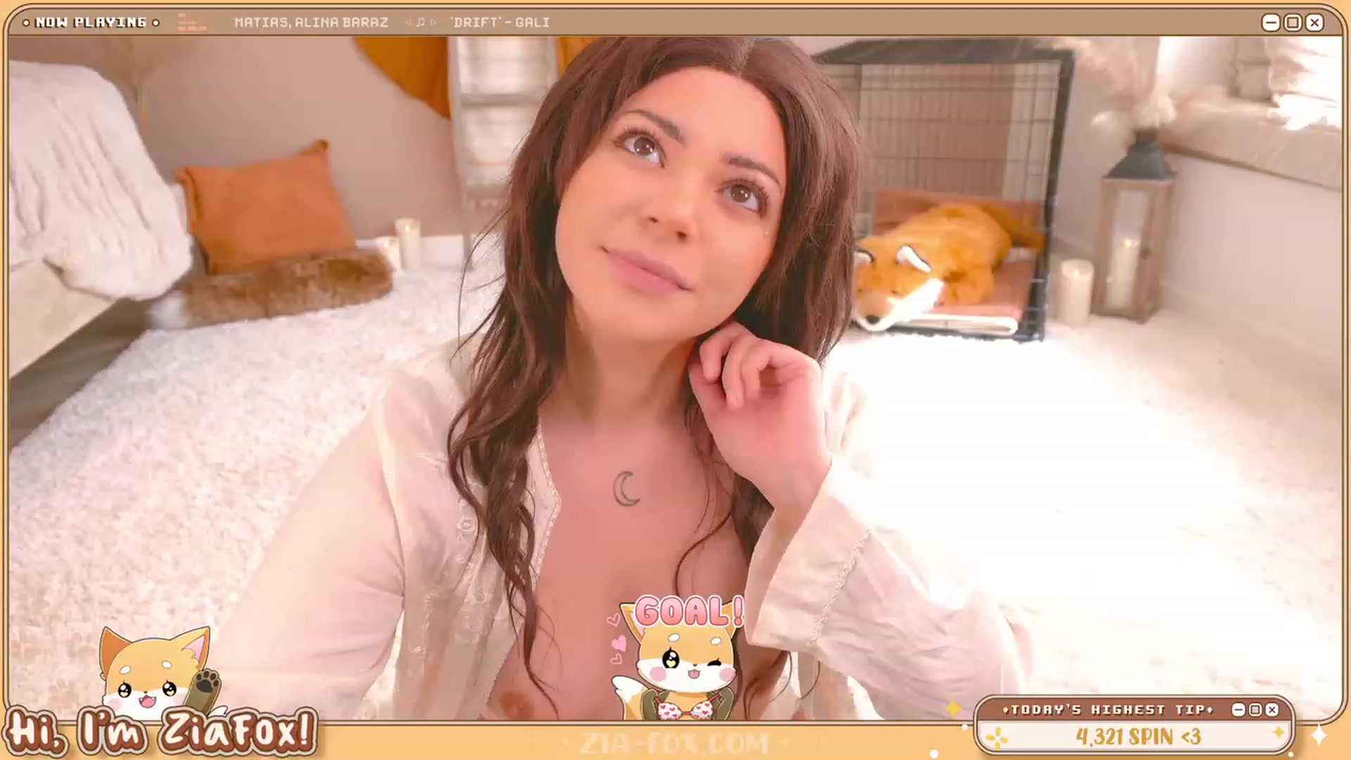 Gallery image thumbnail from ZiaFox's myfreecams stream on, 08/08/2023, 24:42 image 6 of 20