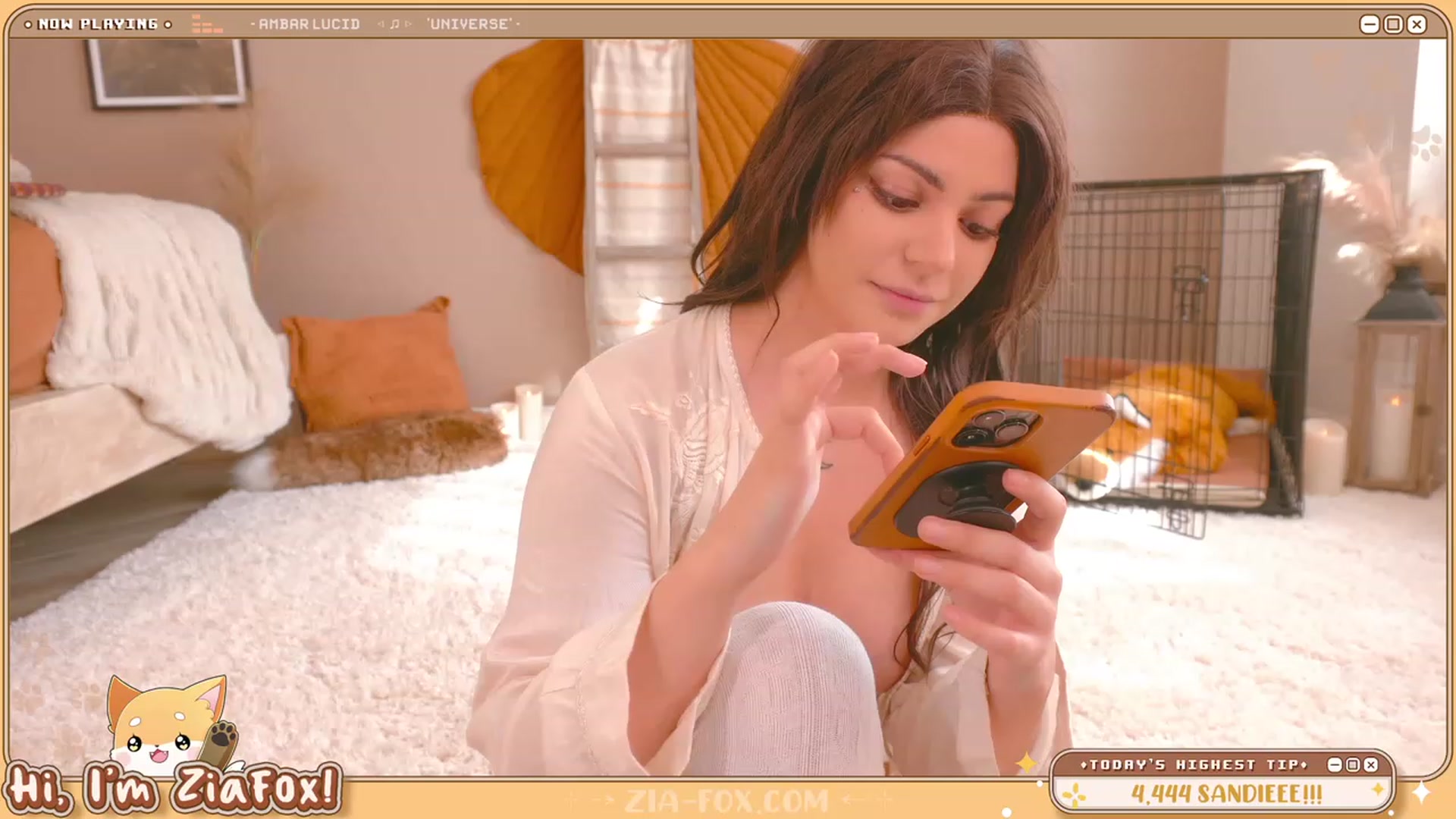 Gallery image thumbnail from ZiaFox's myfreecams stream on, 08/08/2023, 24:42 image 15 of 20