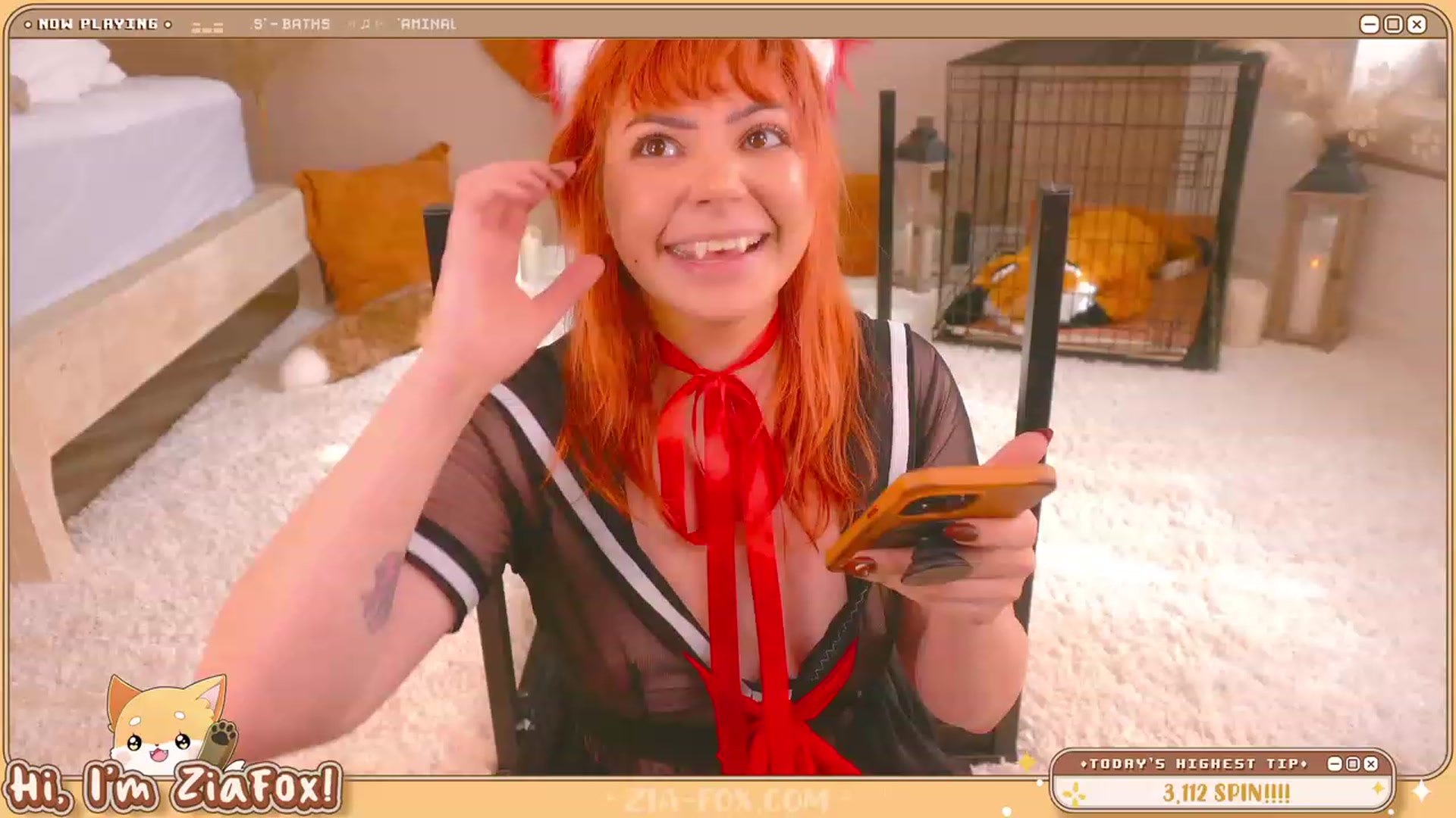 Gallery image thumbnail from ZiaFox's myfreecams stream on, 08/24/2023, 24:08 image 17 of 20